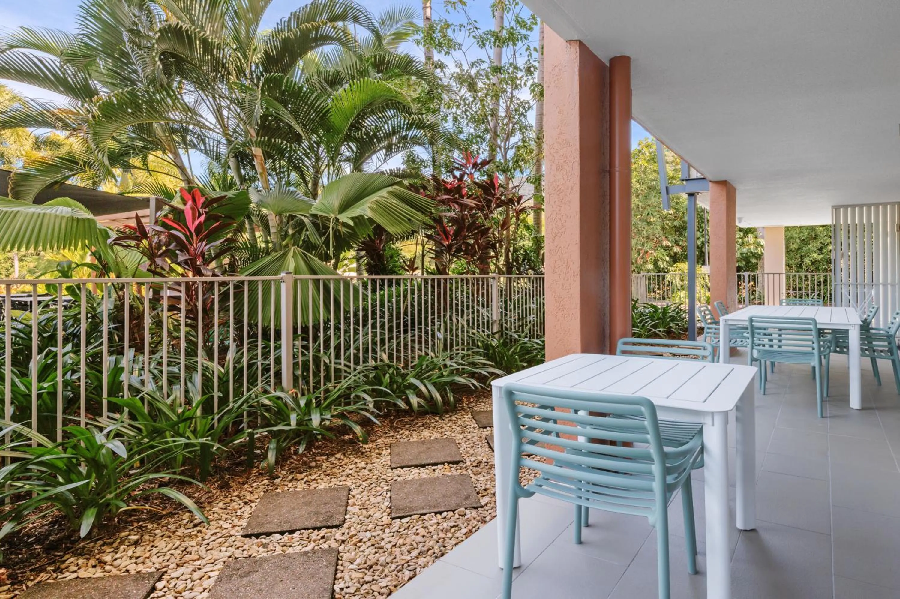 Patio in The Sebel Palm Cove