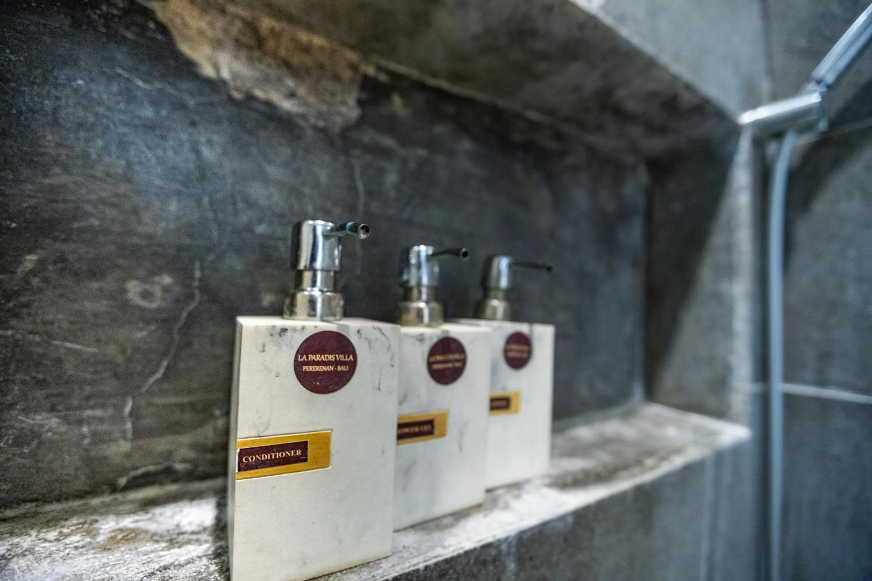 Shower in La Paradis Villa