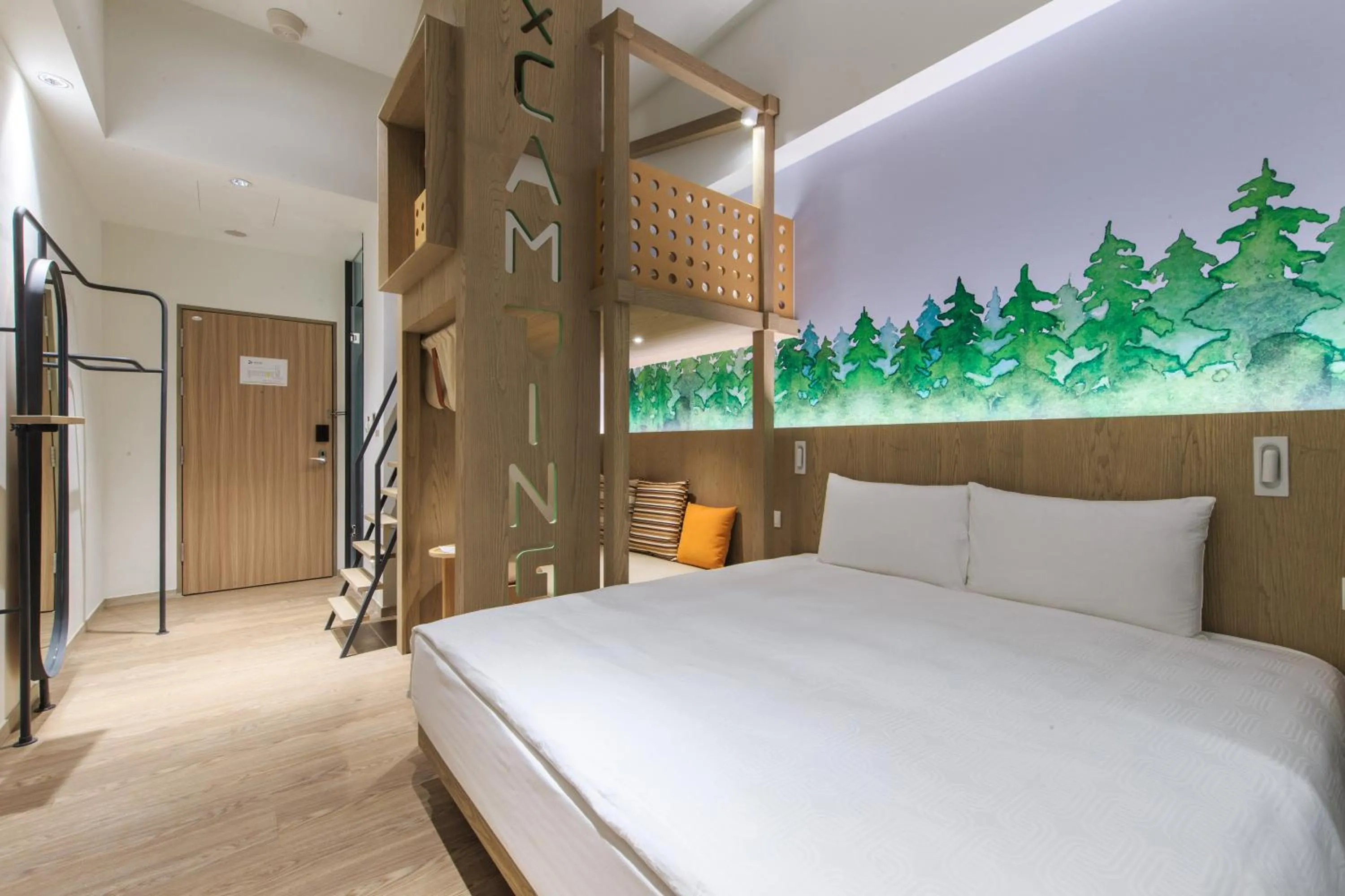 Bed in HOTEL PIN Jiaoxi