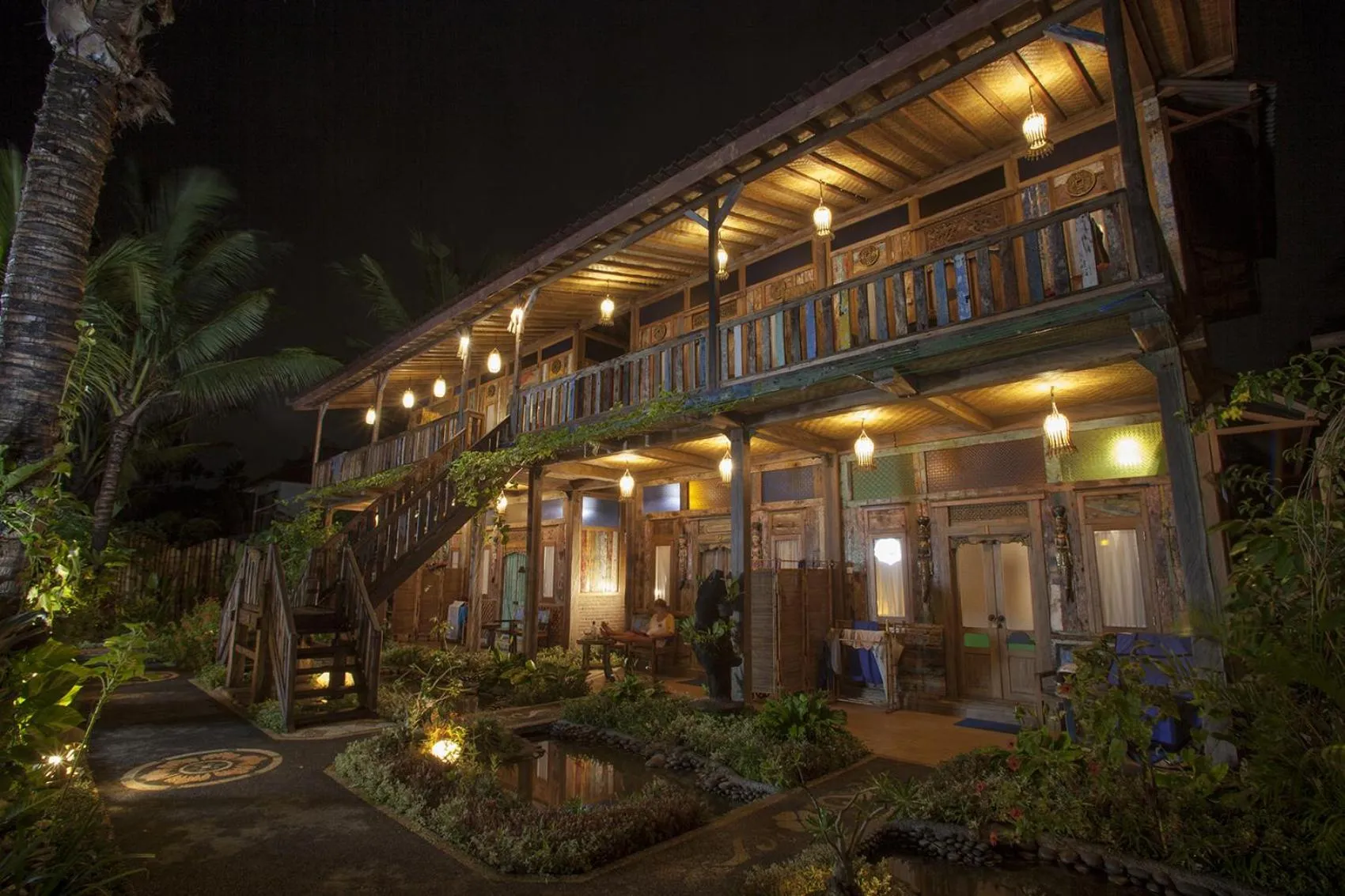 Property building in Pondok Pitaya Balian Hotel