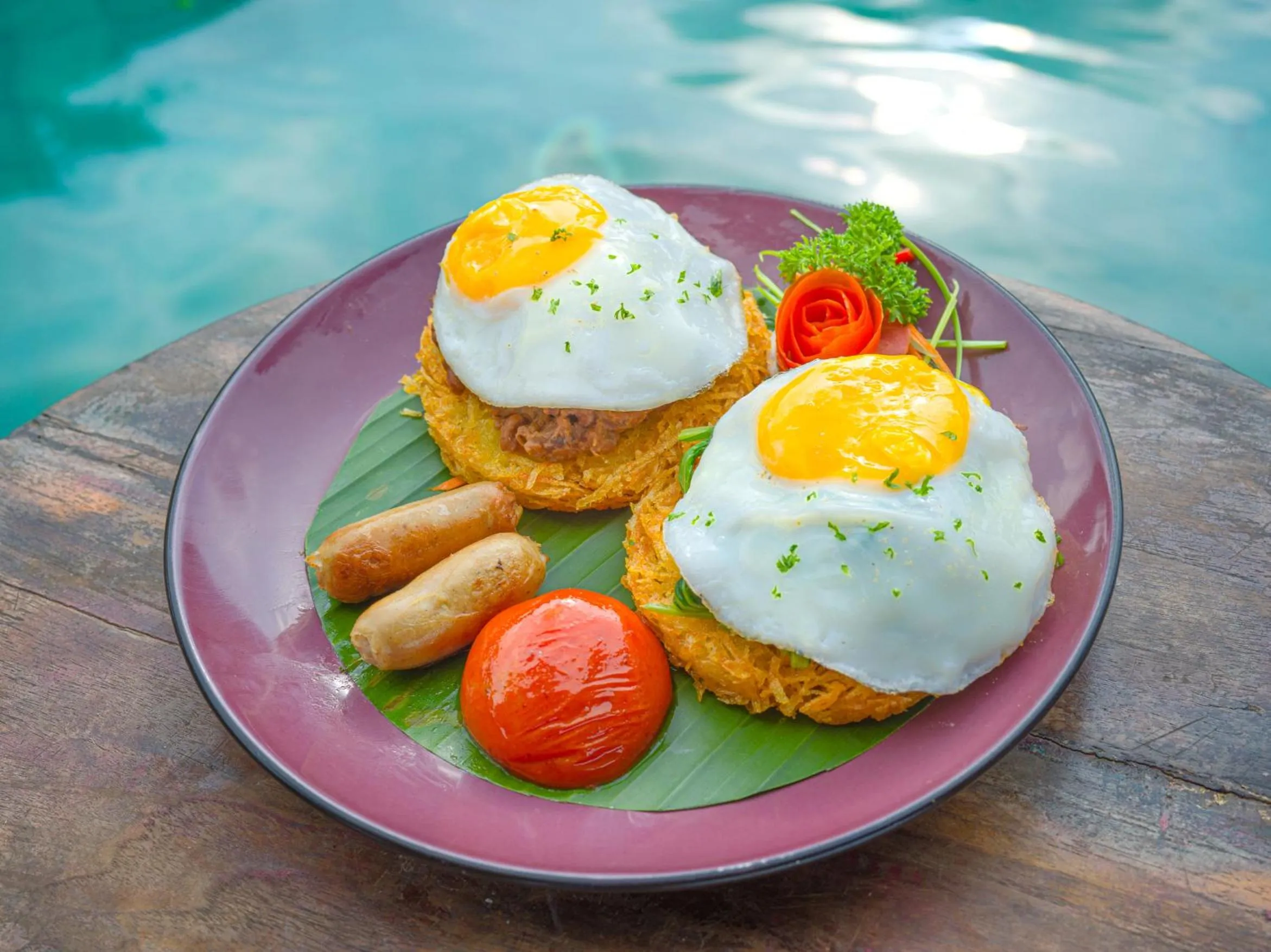 Food in Pondok Pitaya Balian Hotel