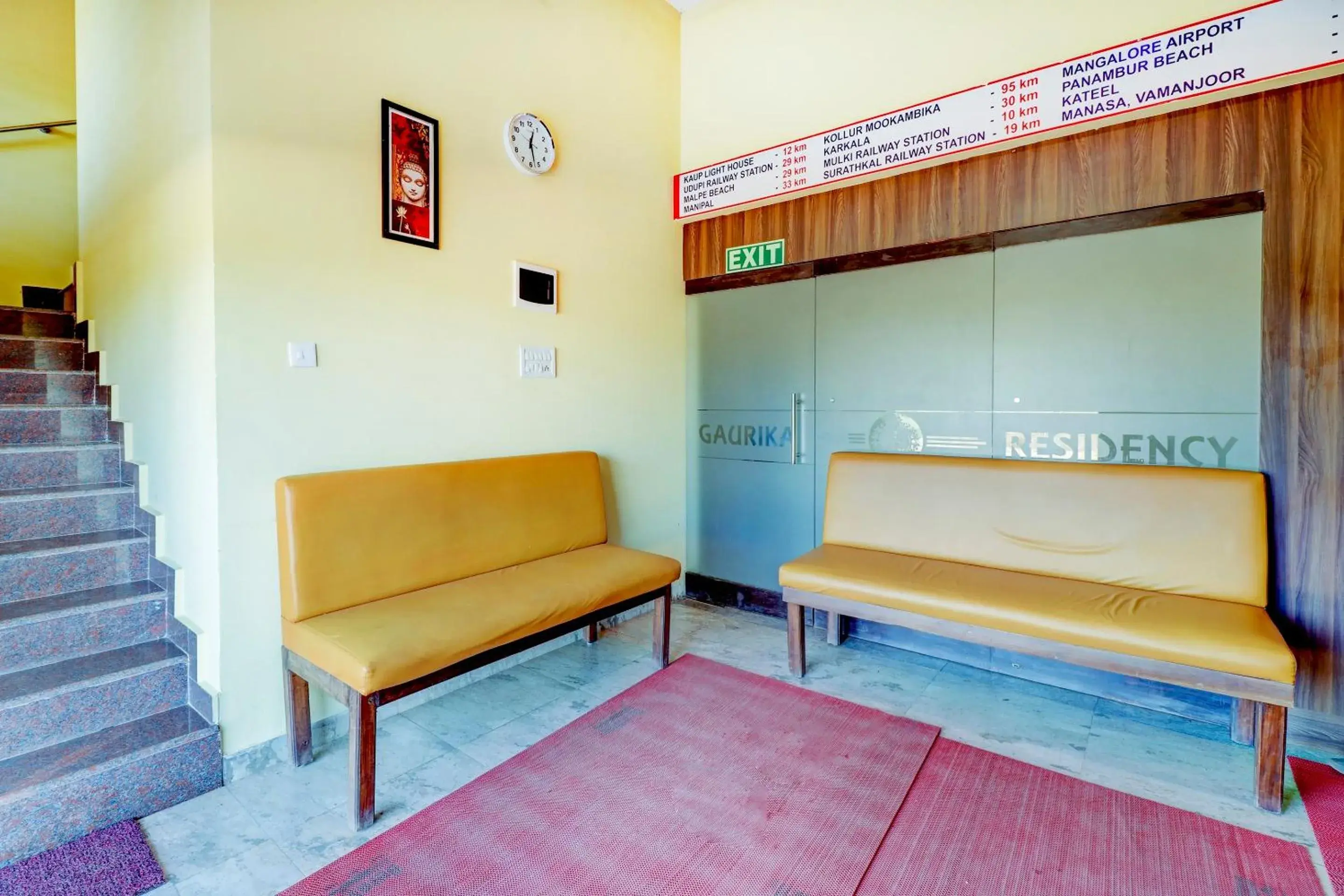Lobby or reception in Gaurika Residency Boarding & Lodging - Padubidri Lobby or reception in Gaurika Residency Boarding & Lodging - Padubidri