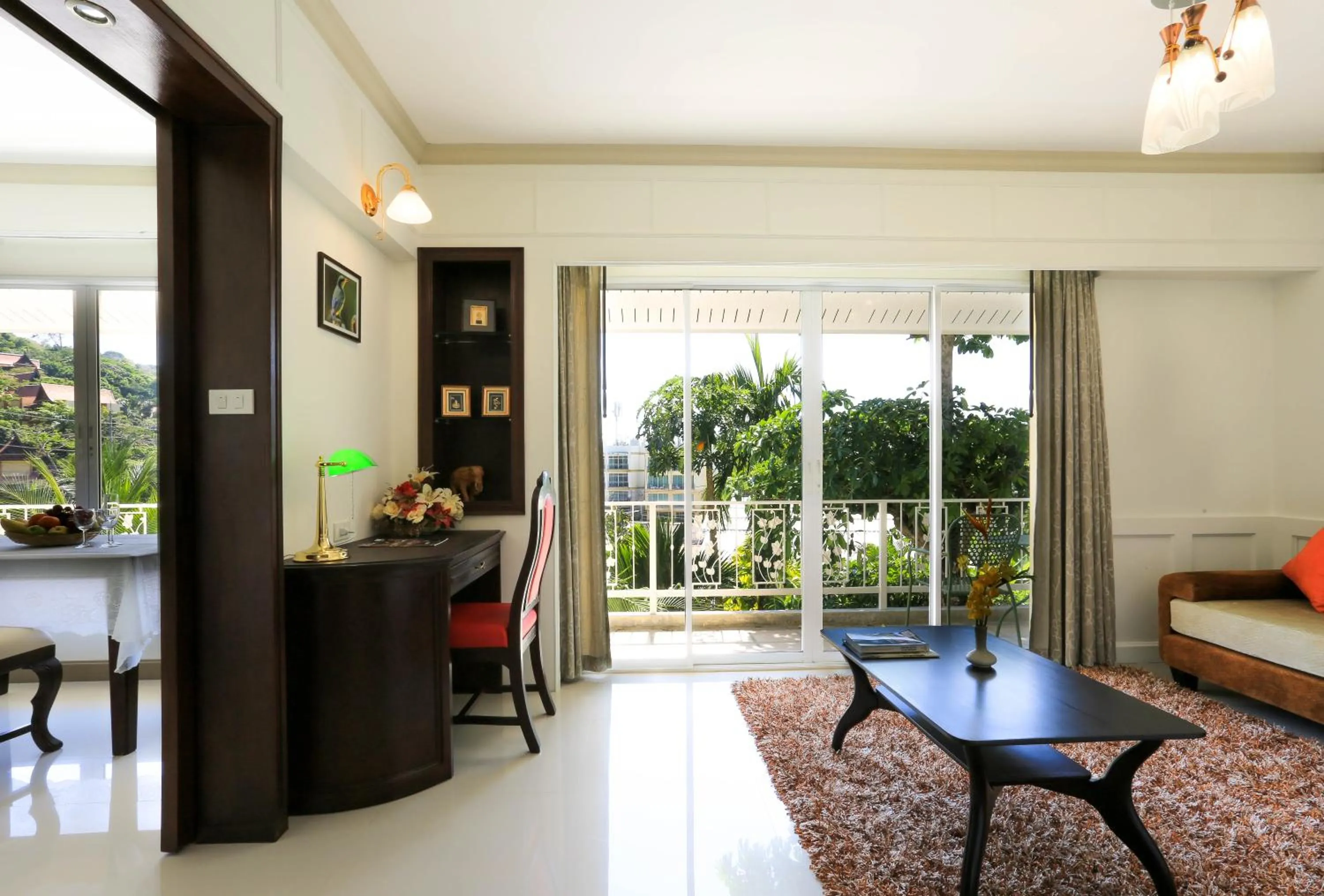 Seating area in Naka Resort