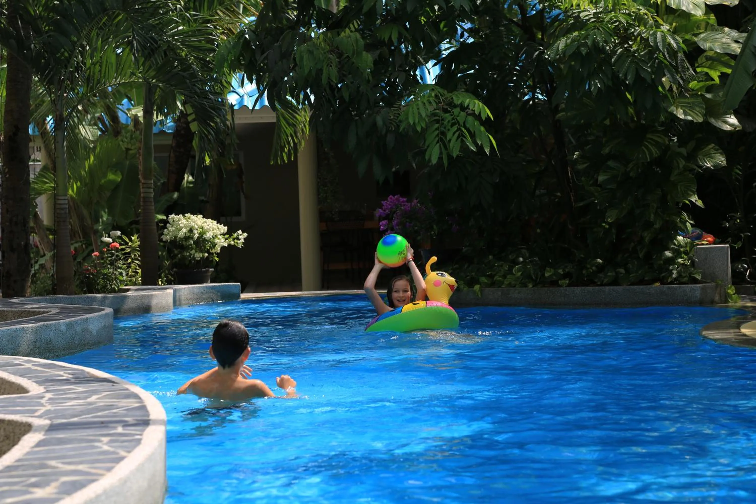 Swimming pool in Naka Resort