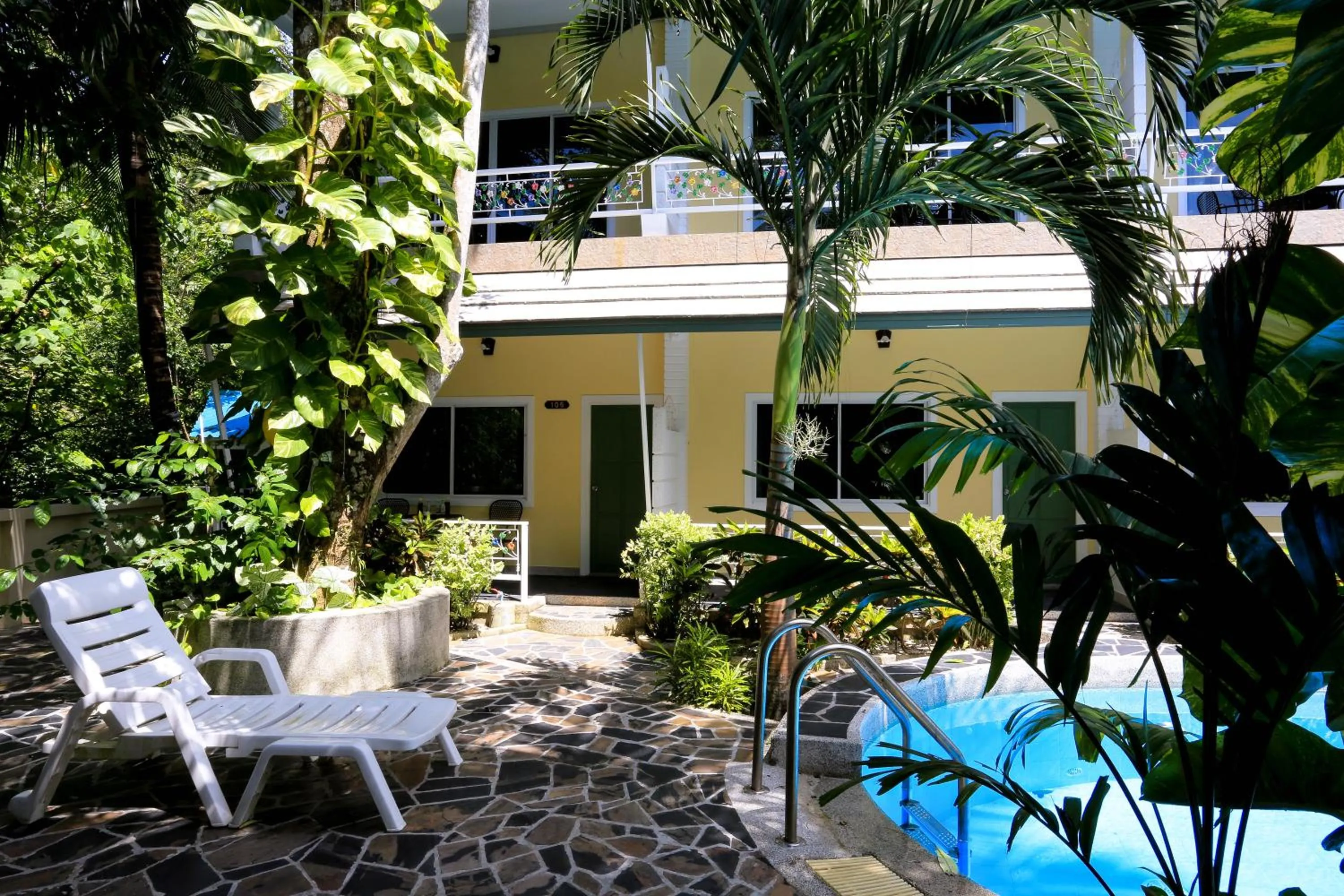 Pool view in Naka Resort