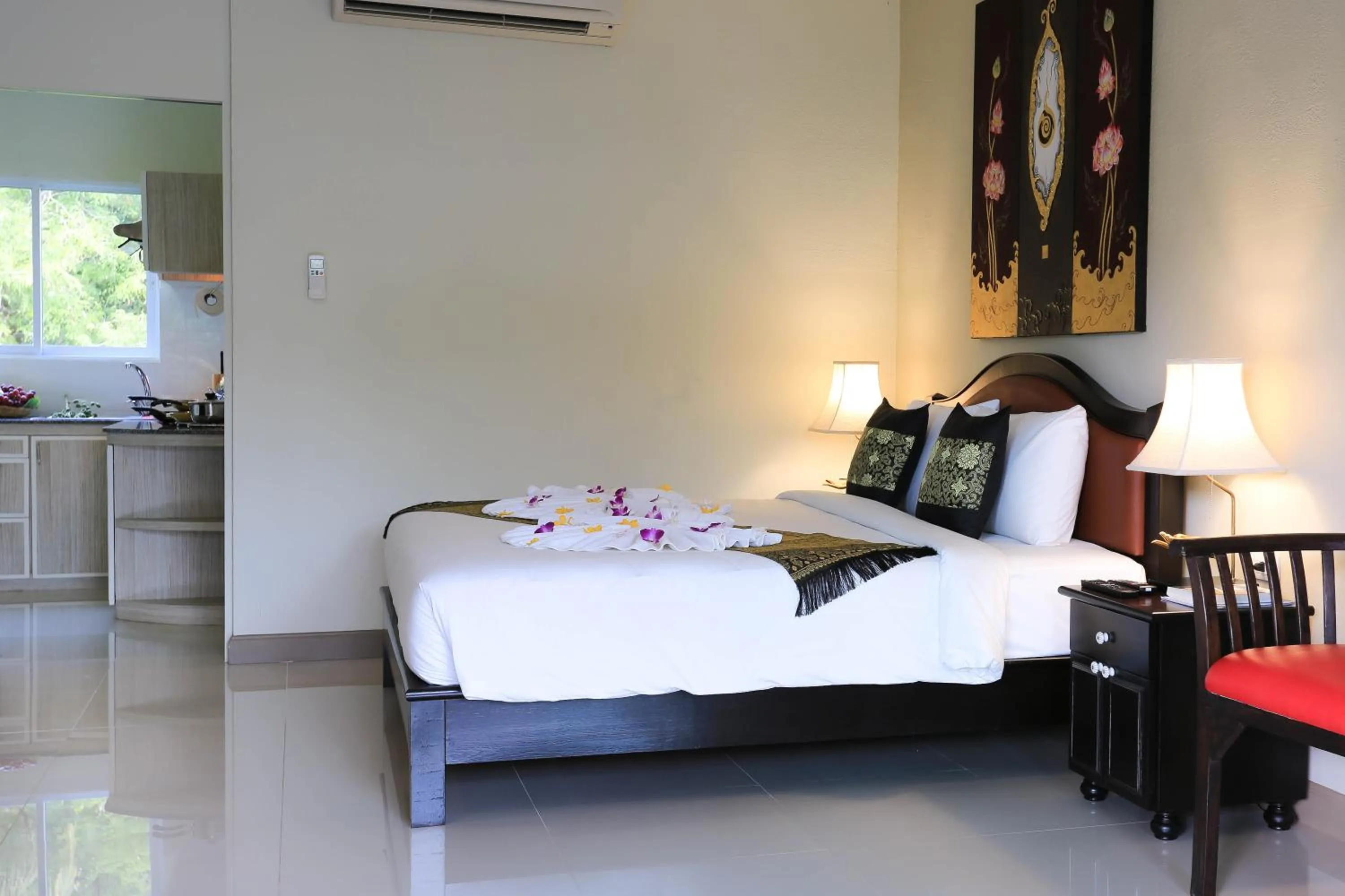 Bedroom, Bed in Naka Resort