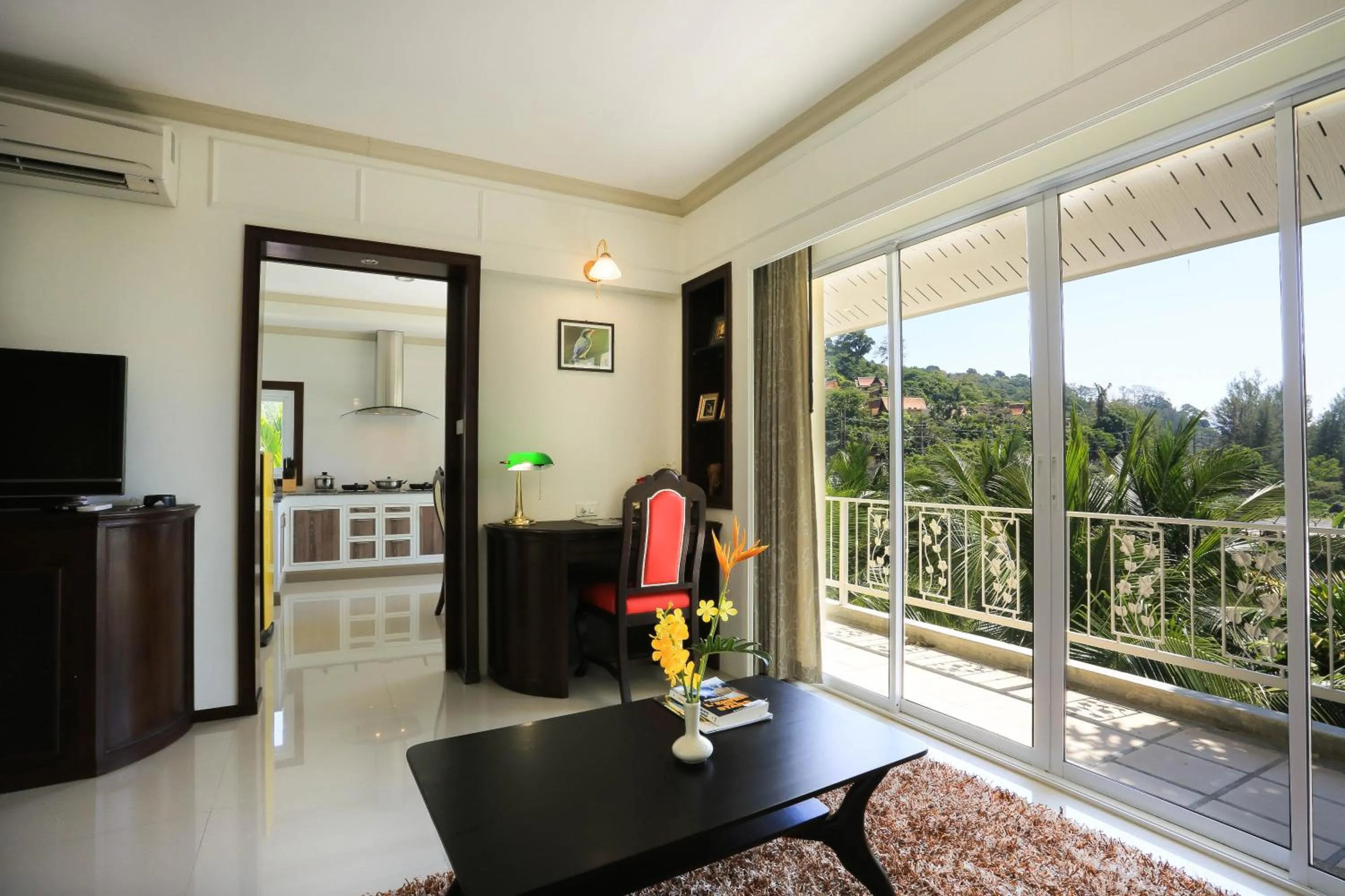 Seating area in Naka Resort