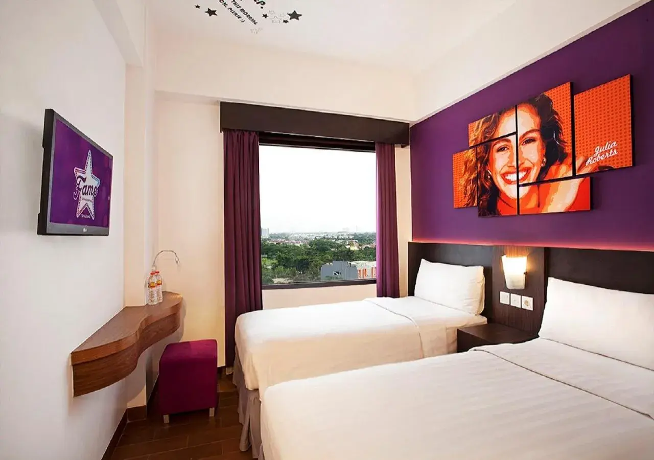 Bed in Fame Hotel Gading Serpong Bed in Fame Hotel Gading Serpong