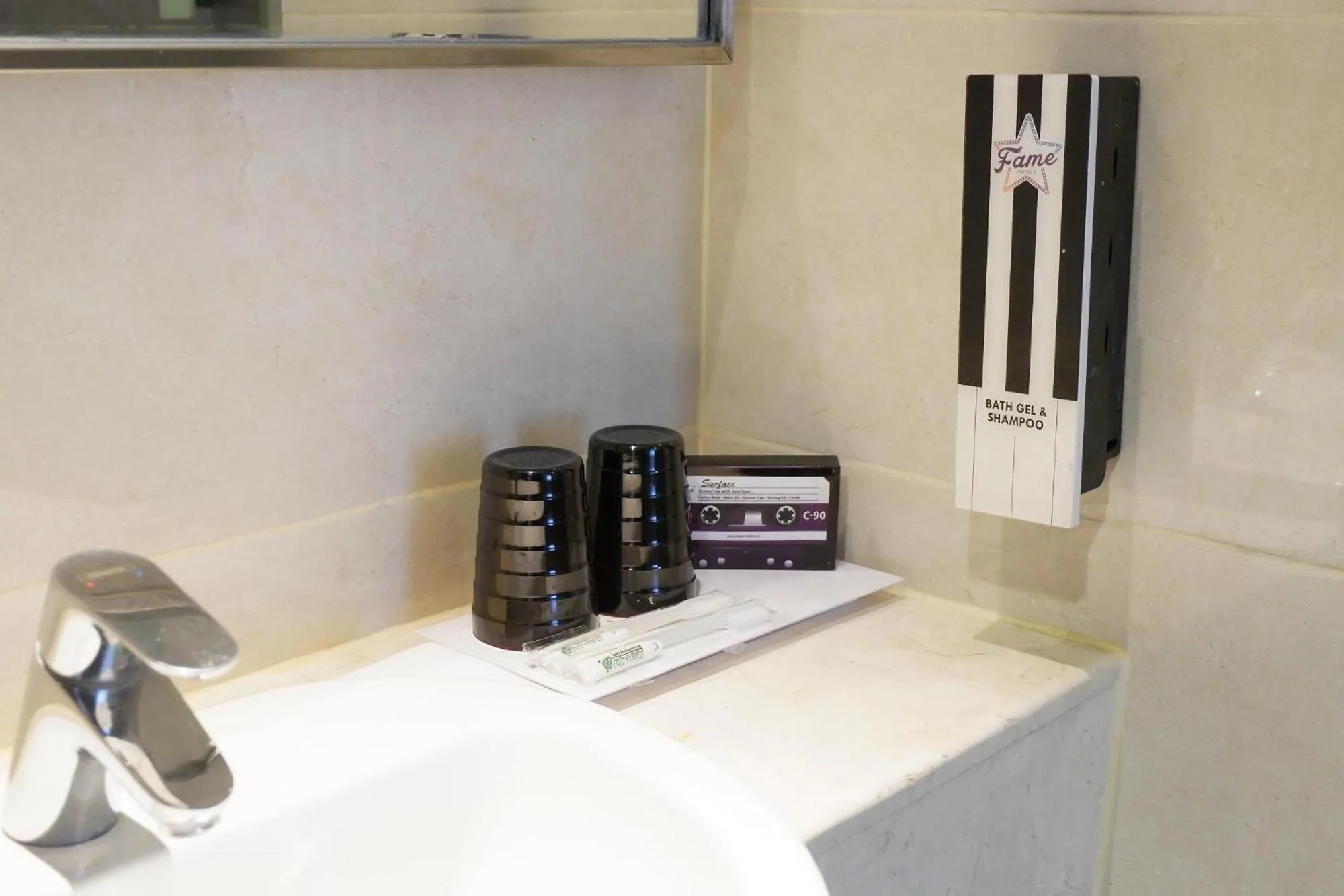 Bathroom in Fame Hotel Gading Serpong