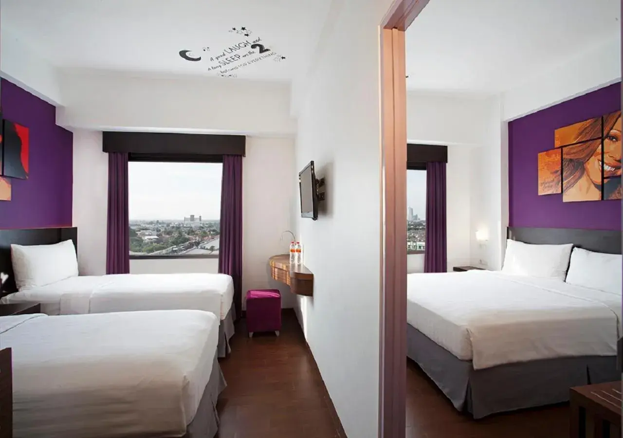 Property building, Bed in Fame Hotel Gading Serpong Property building, Bed in Fame Hotel Gading Serpong