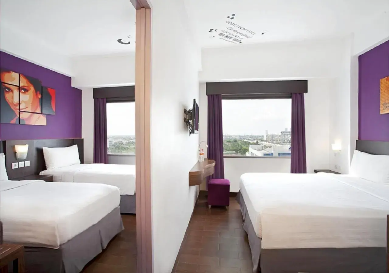 Property building, Bed in Fame Hotel Gading Serpong Property building, Bed in Fame Hotel Gading Serpong