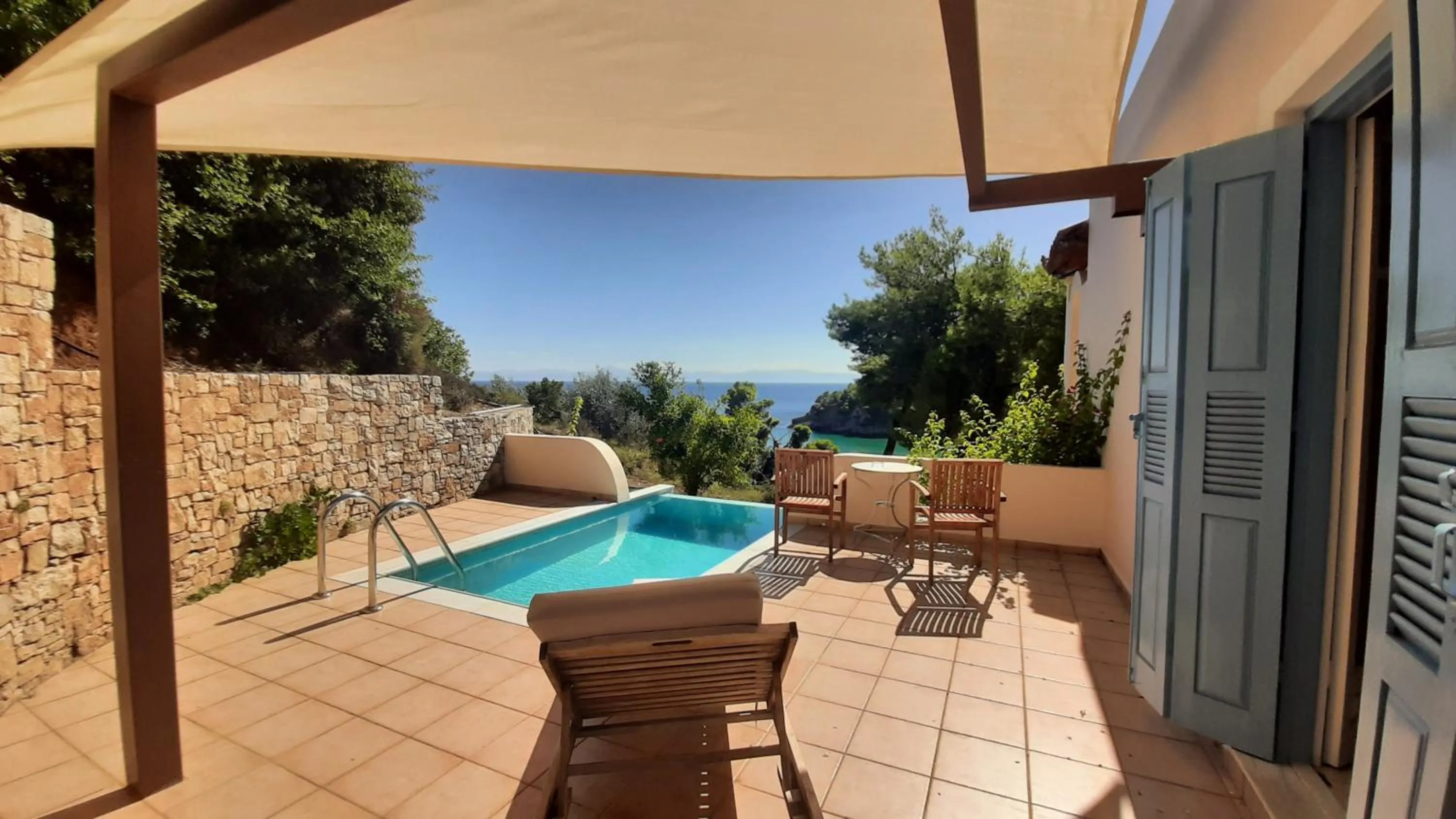 Balcony/Terrace in Alonissos Beach Bungalows And Suites Hotel