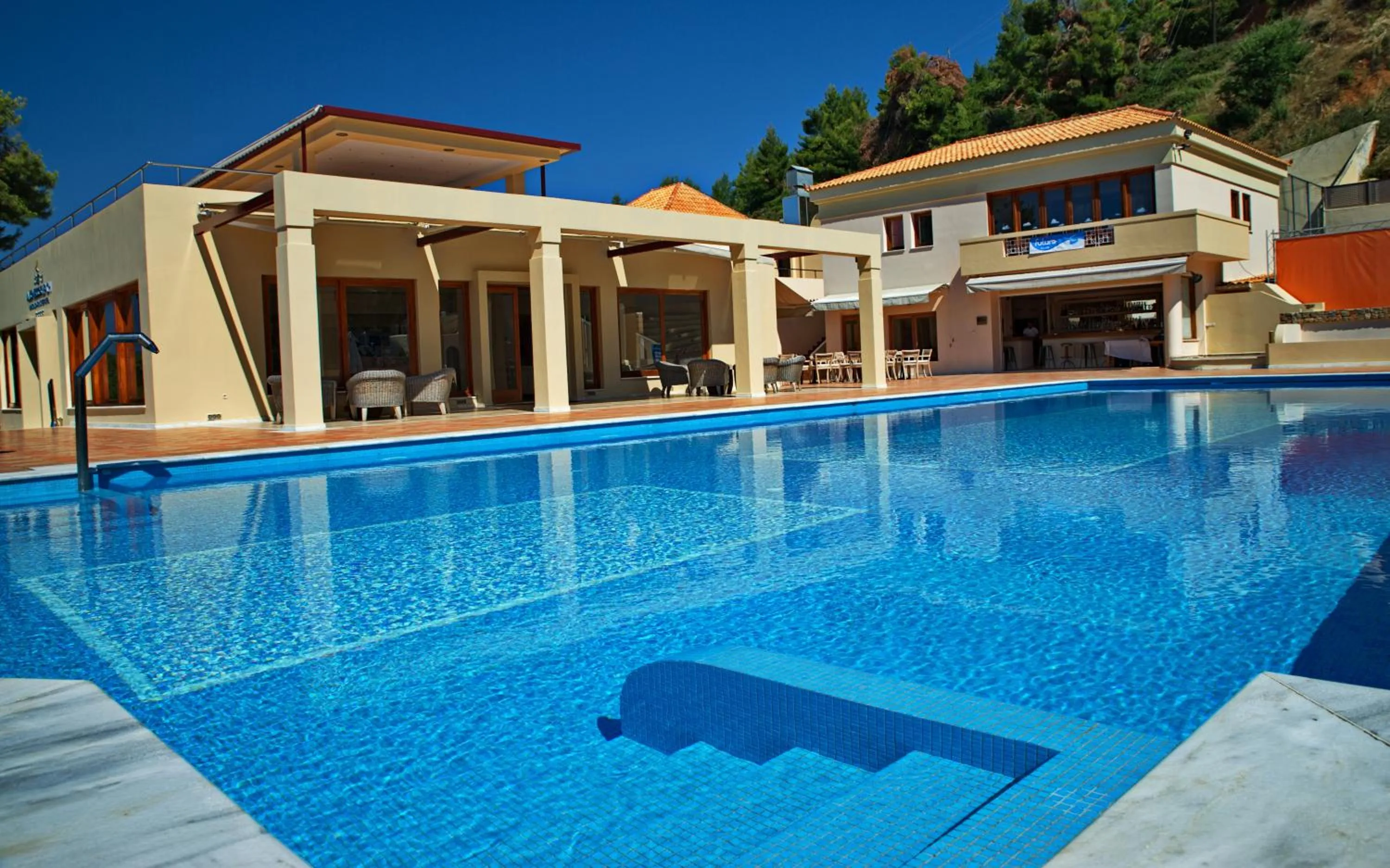 Pool view in Alonissos Beach Bungalows And Suites Hotel