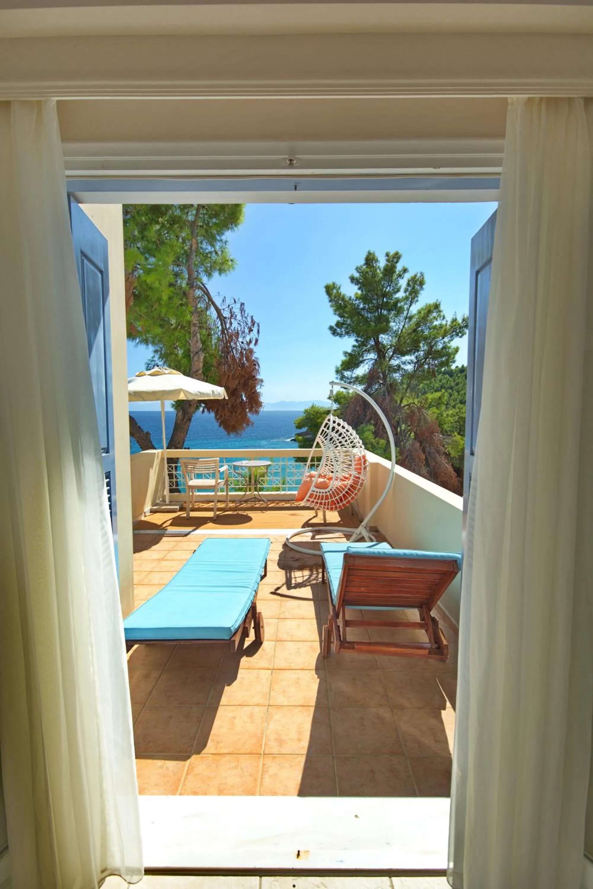 Balcony/Terrace in Alonissos Beach Bungalows And Suites Hotel