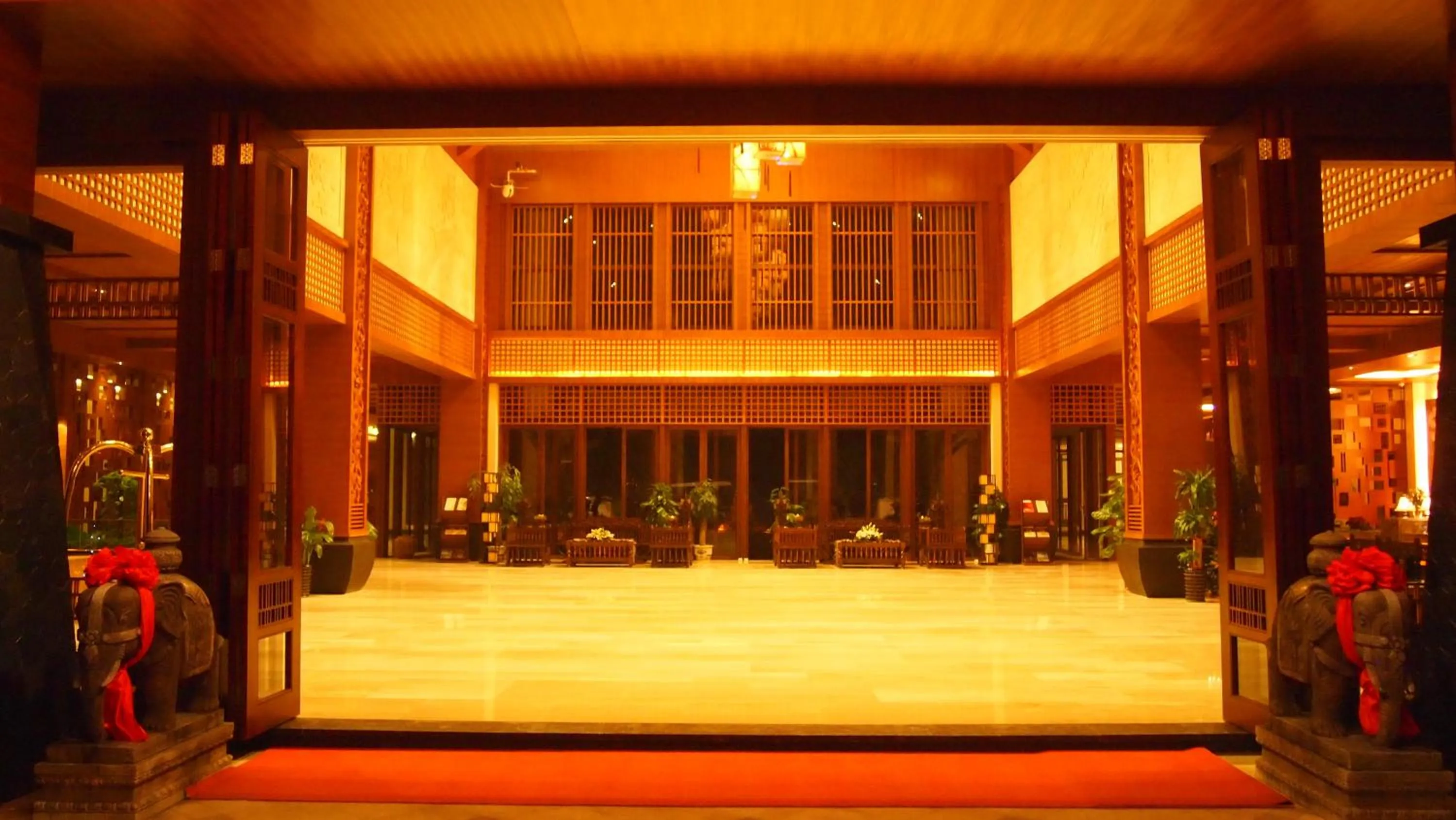 Lobby or reception in ZhongAo Hotel Shimei Bay