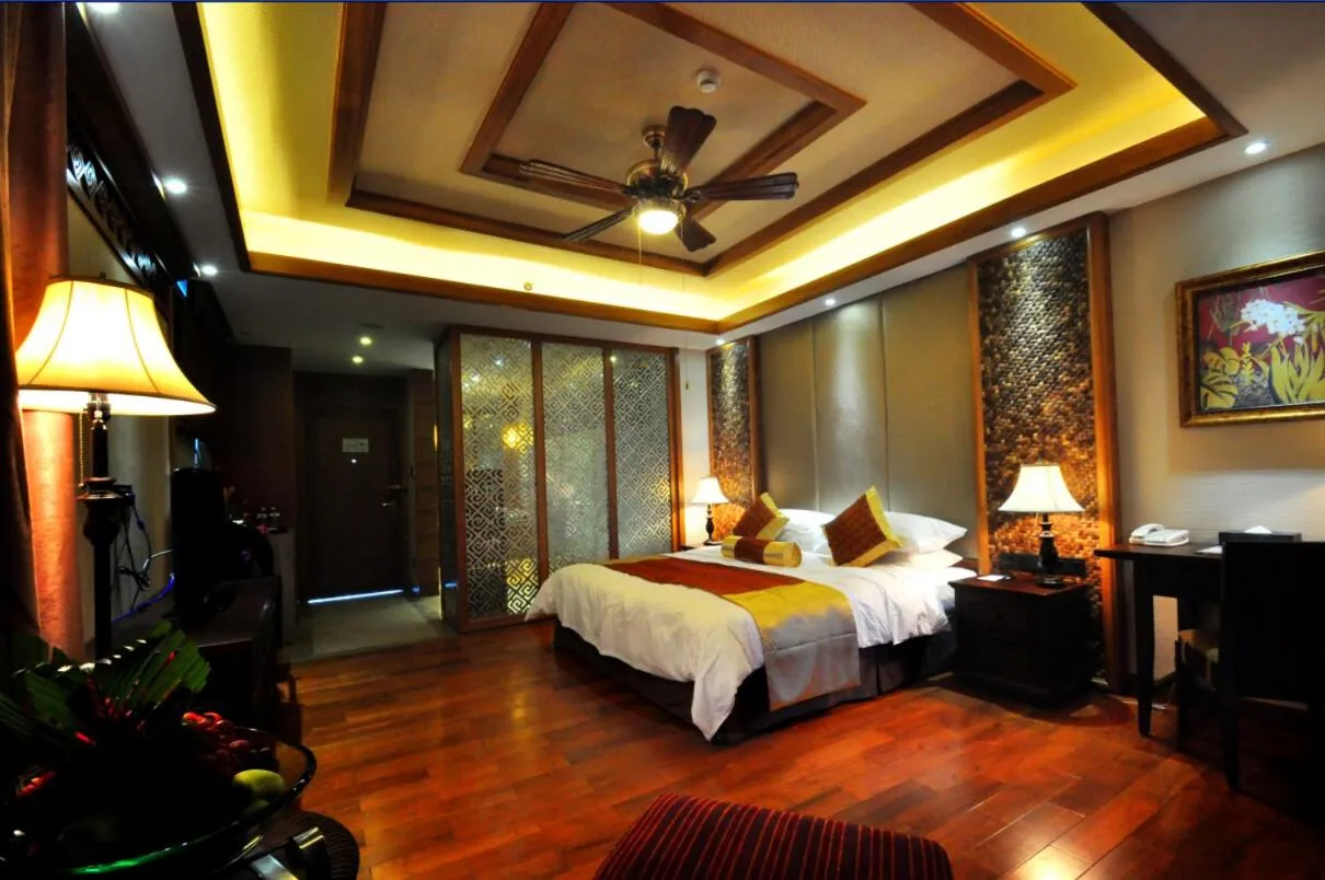 Bed in ZhongAo Hotel Shimei Bay