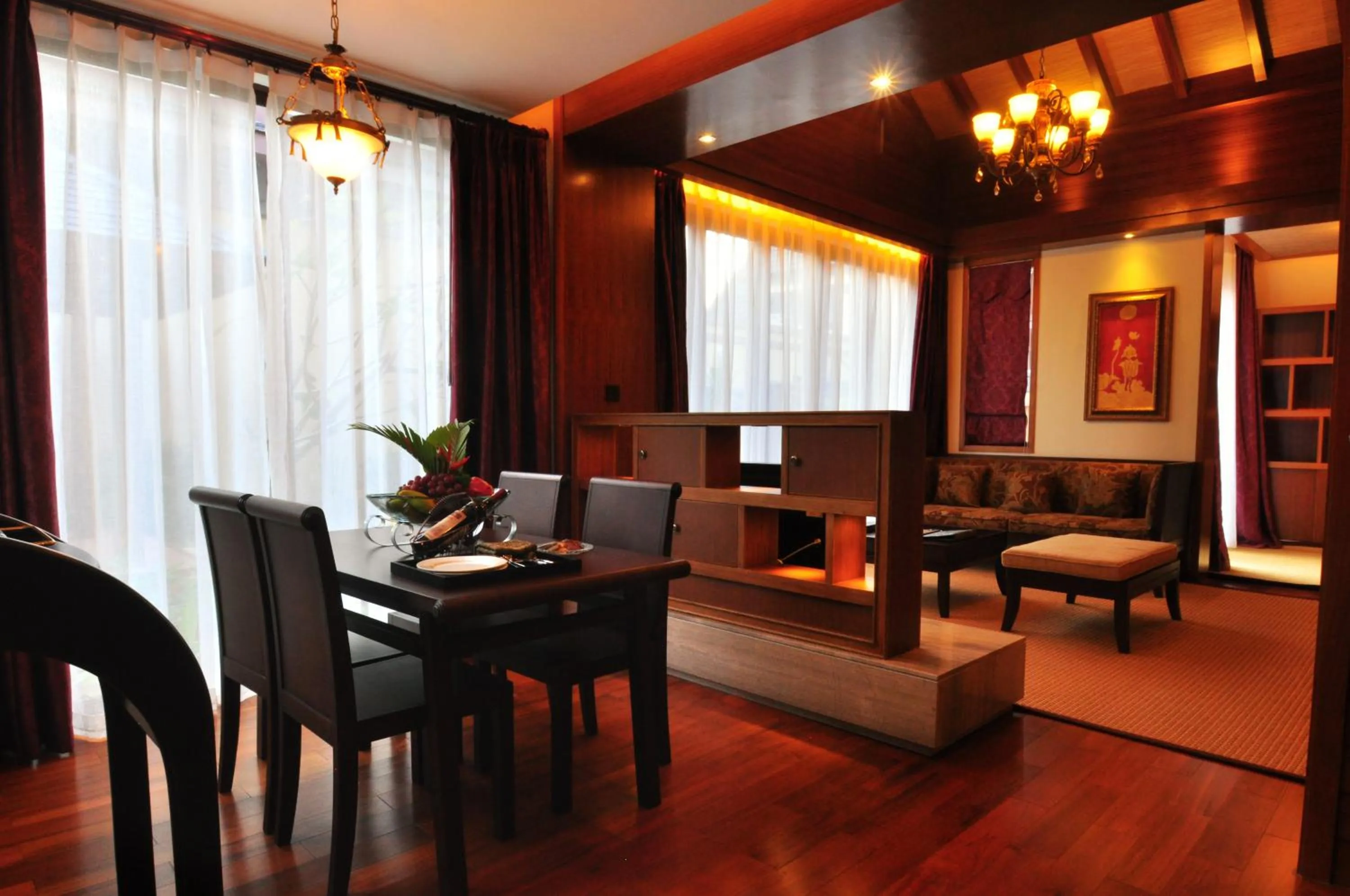 Living room in ZhongAo Hotel Shimei Bay