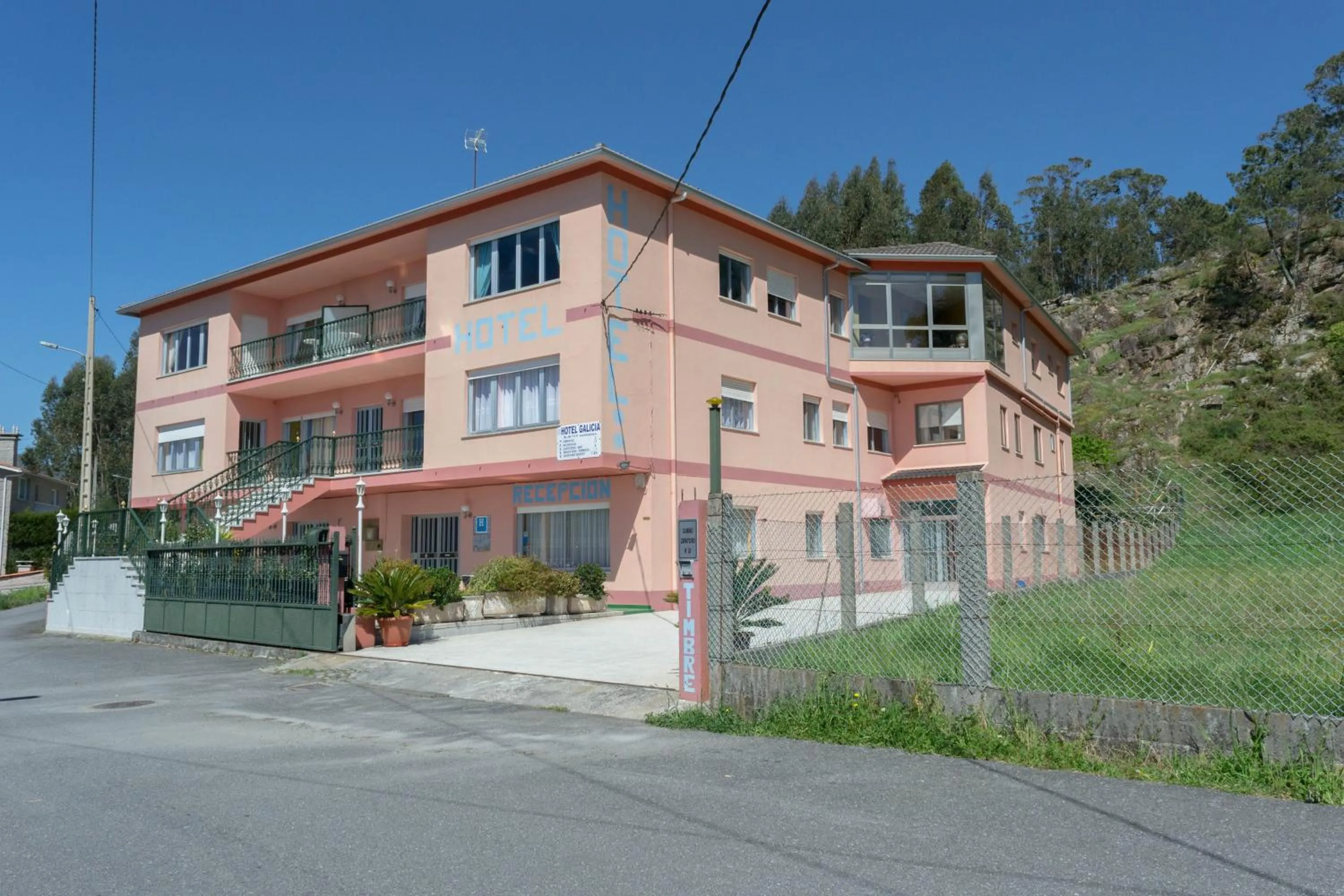 Floor plan in Hotel Galicia