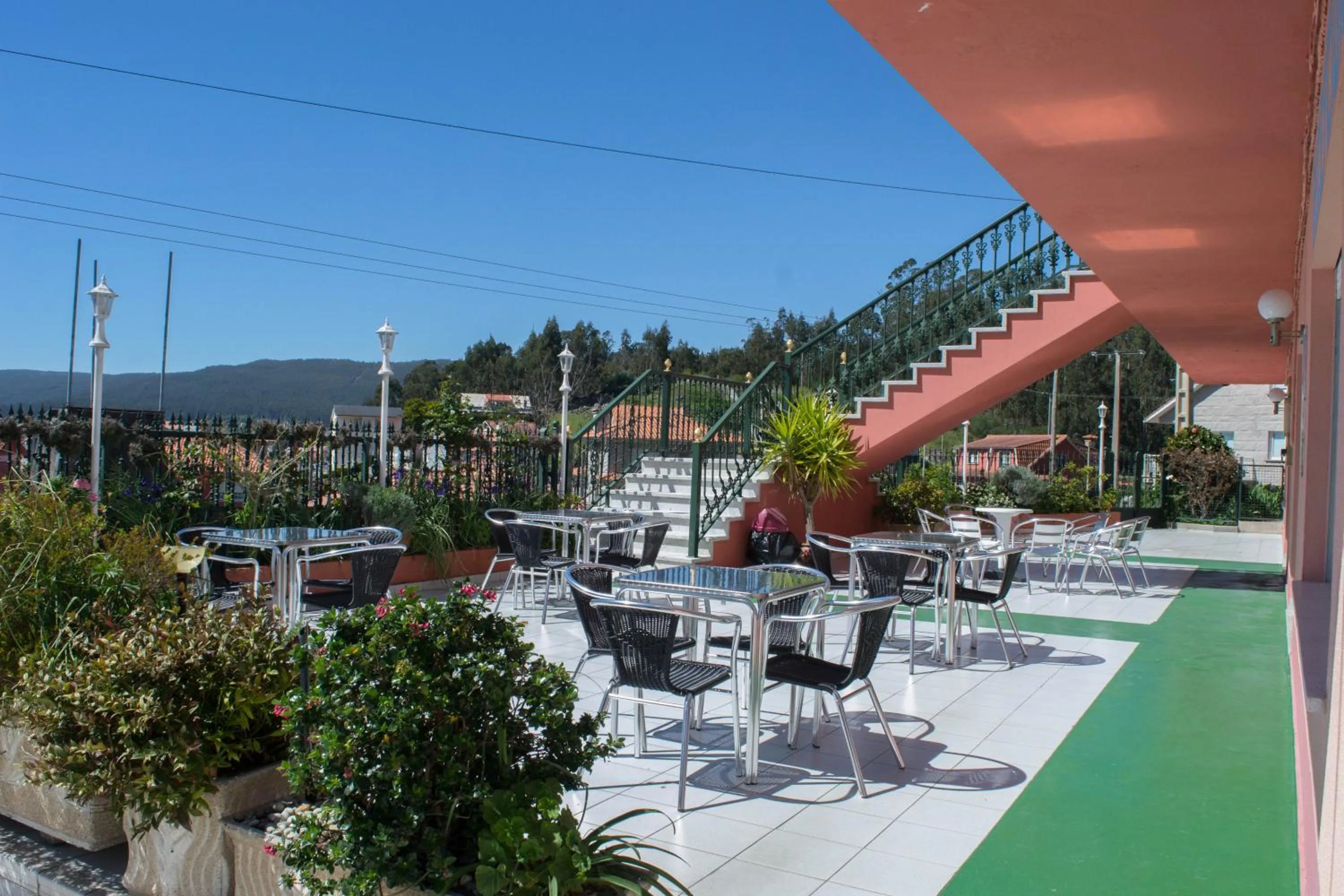 Balcony/Terrace in Hotel Galicia