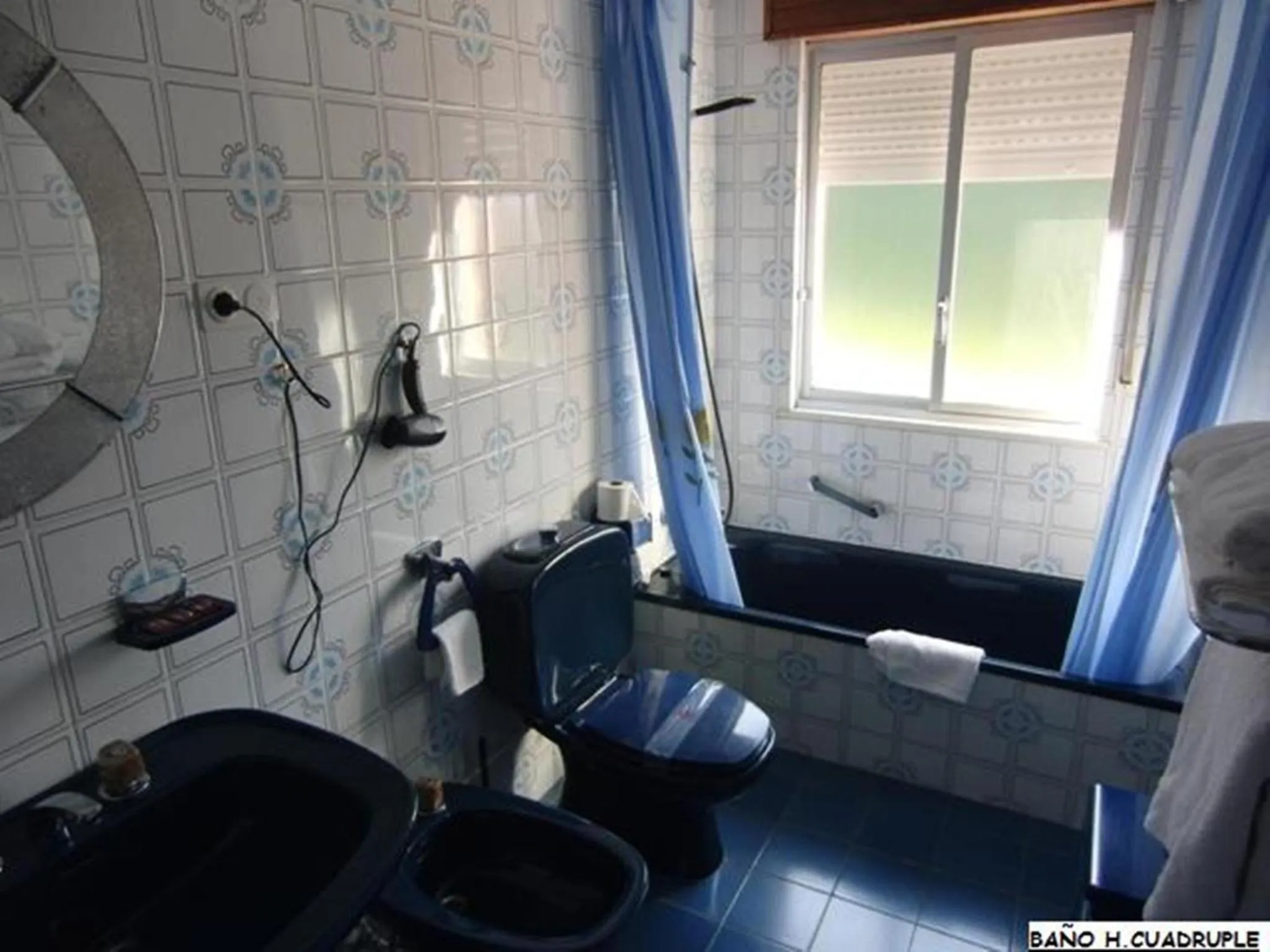 Bathroom in Hotel Galicia