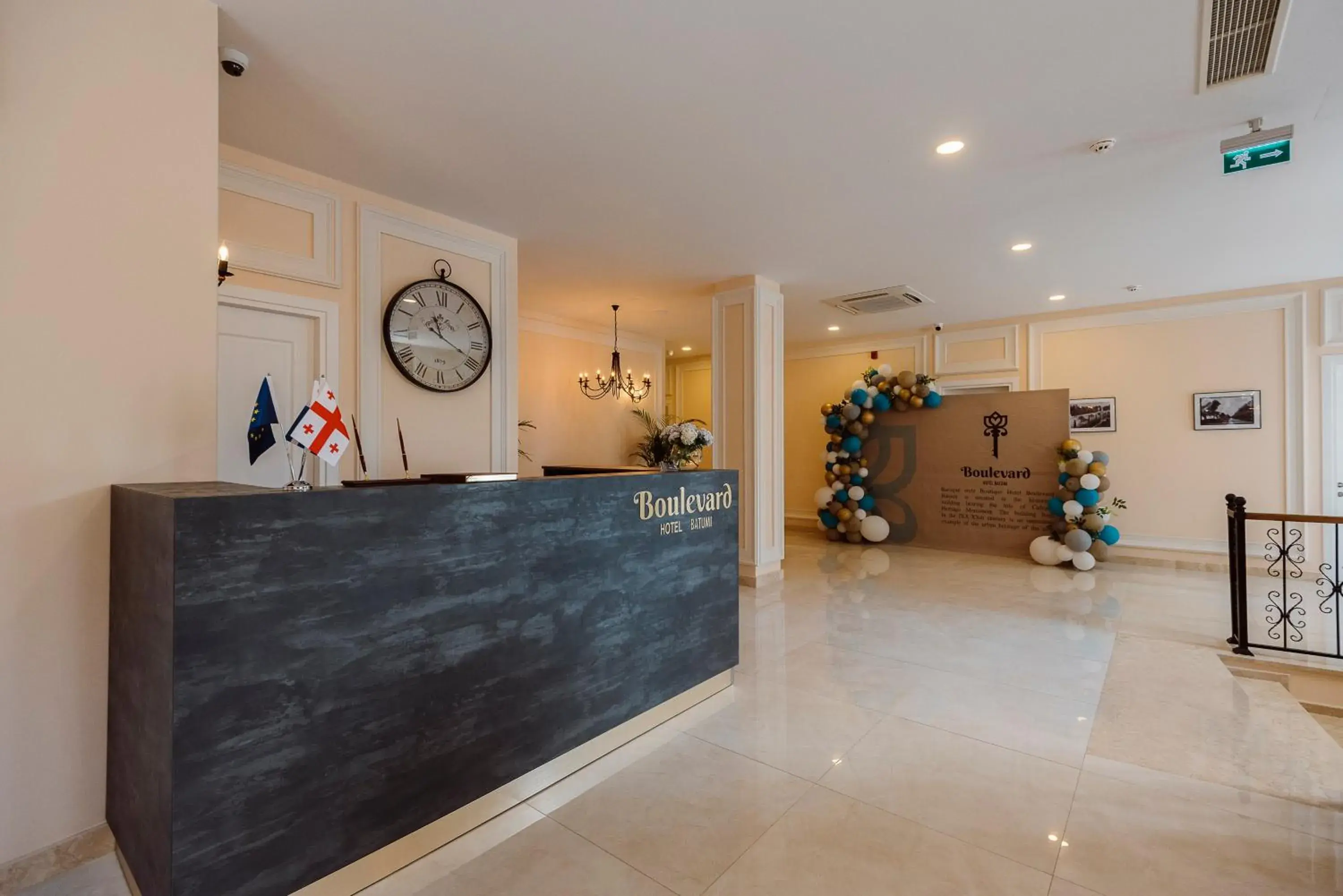 Lobby or reception in Boulevard Hotel Batumi Lobby or reception in Boulevard Hotel Batumi