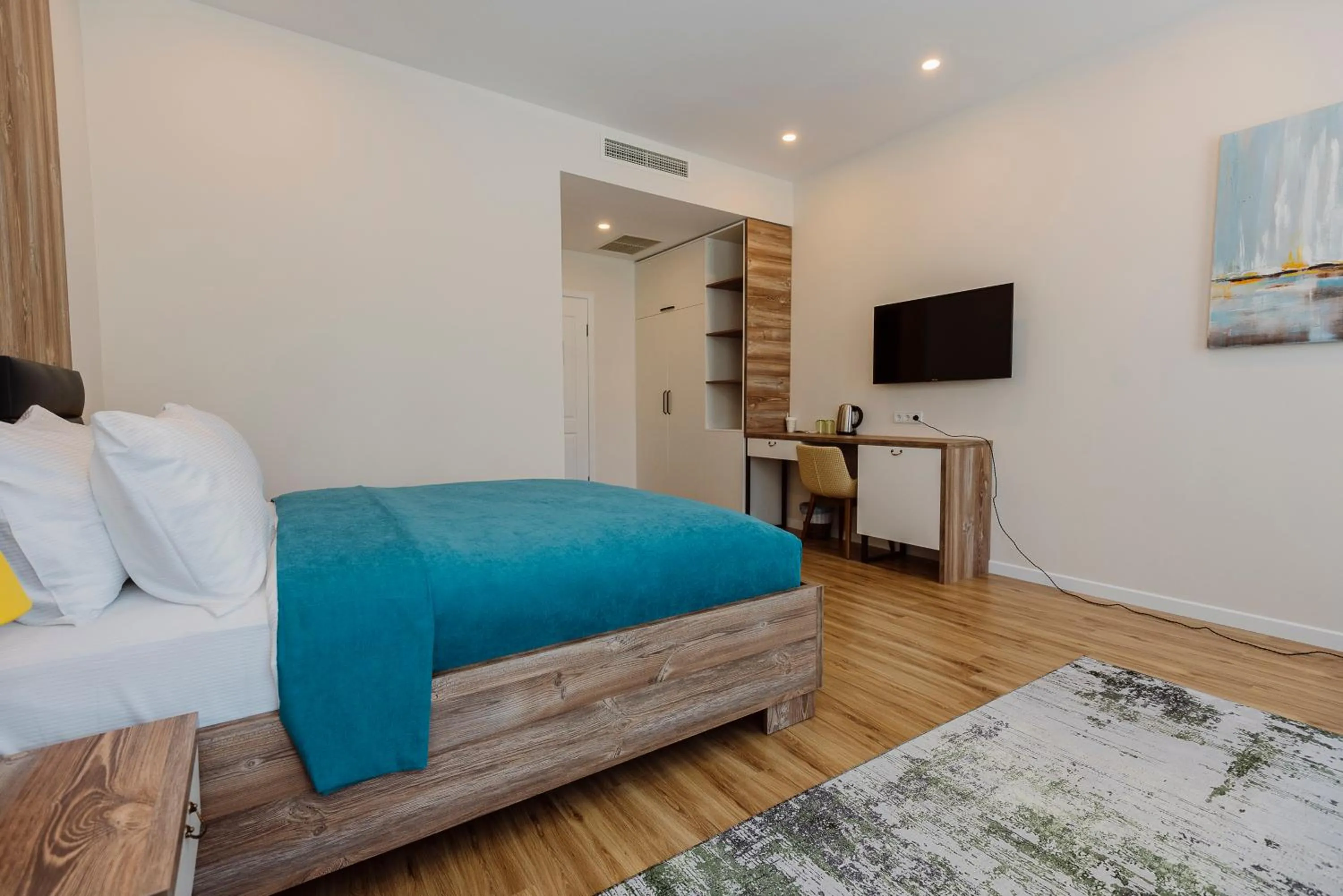 Bed in Boulevard Hotel Batumi