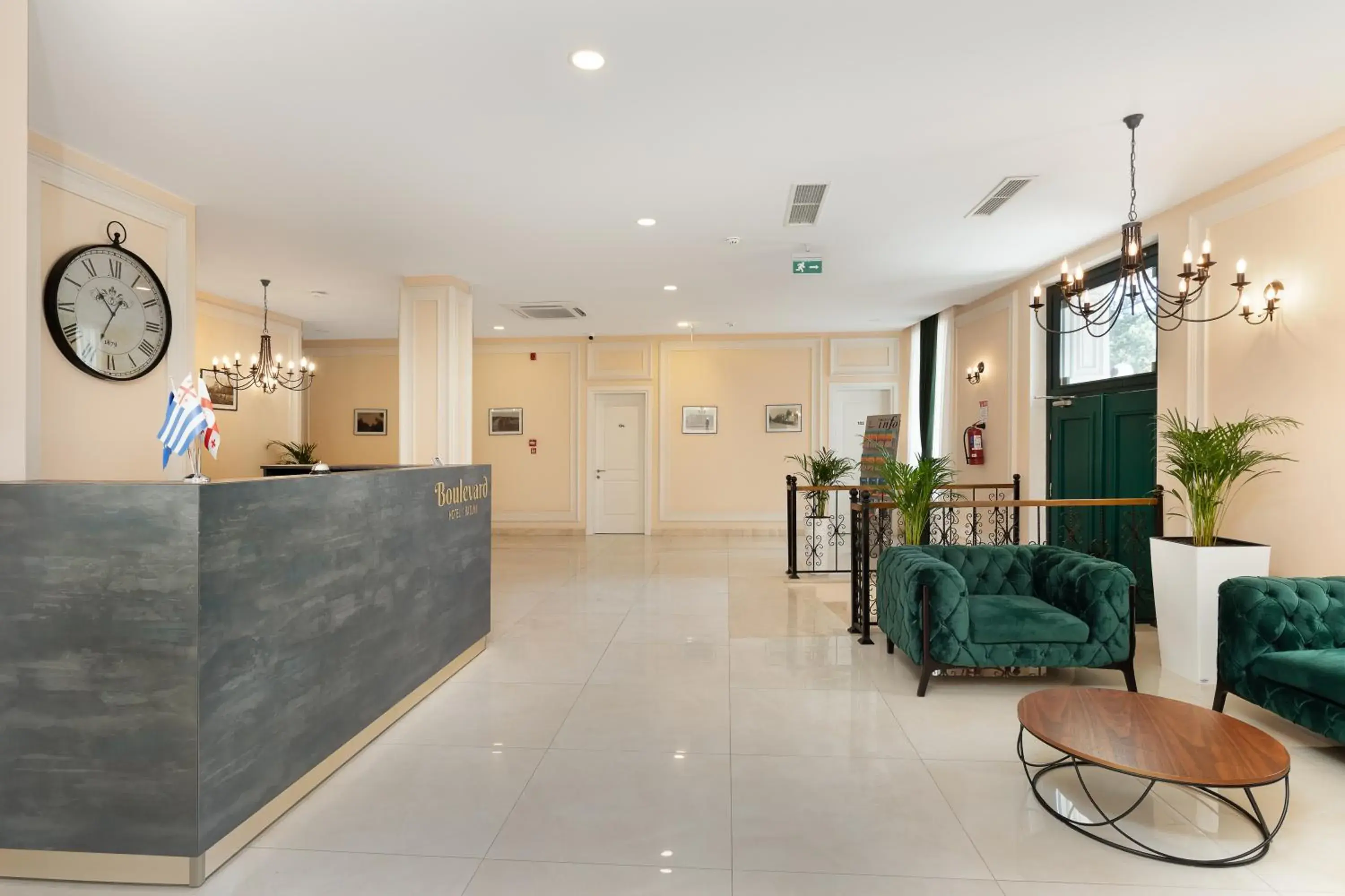 Lobby or reception in Boulevard Hotel Batumi Lobby or reception in Boulevard Hotel Batumi