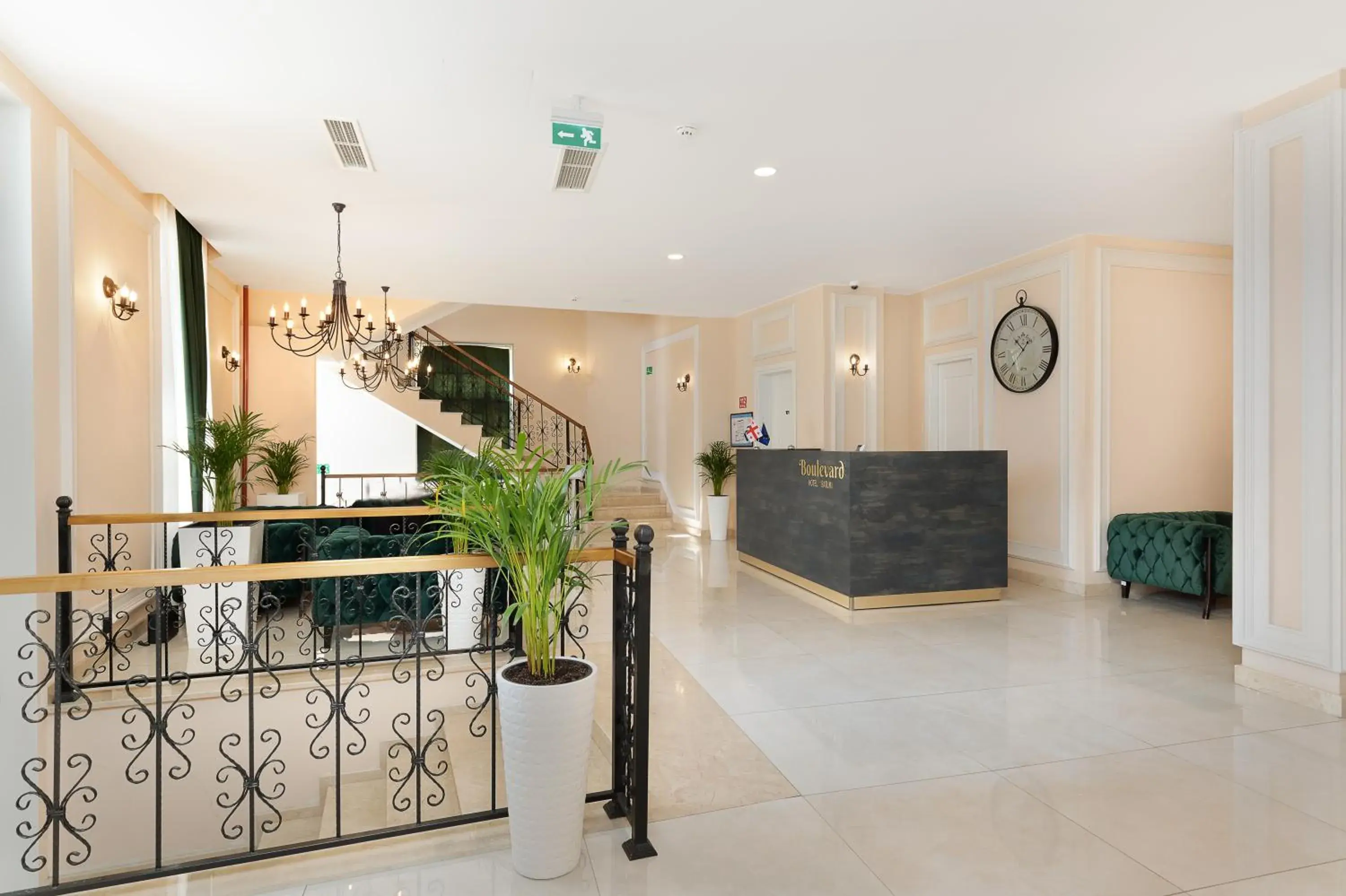 Lobby or reception in Boulevard Hotel Batumi Lobby or reception in Boulevard Hotel Batumi