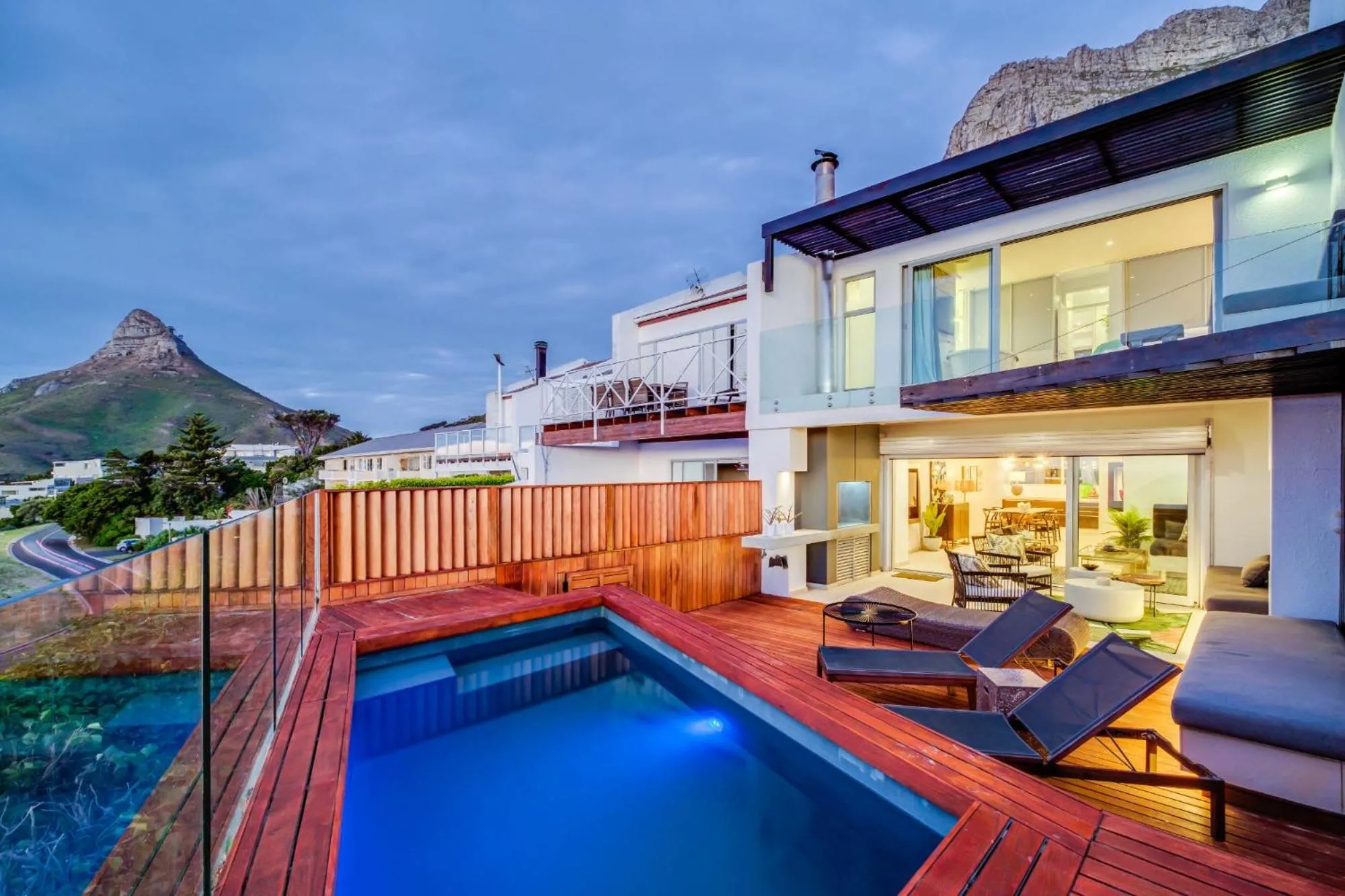 Property building in Malibu