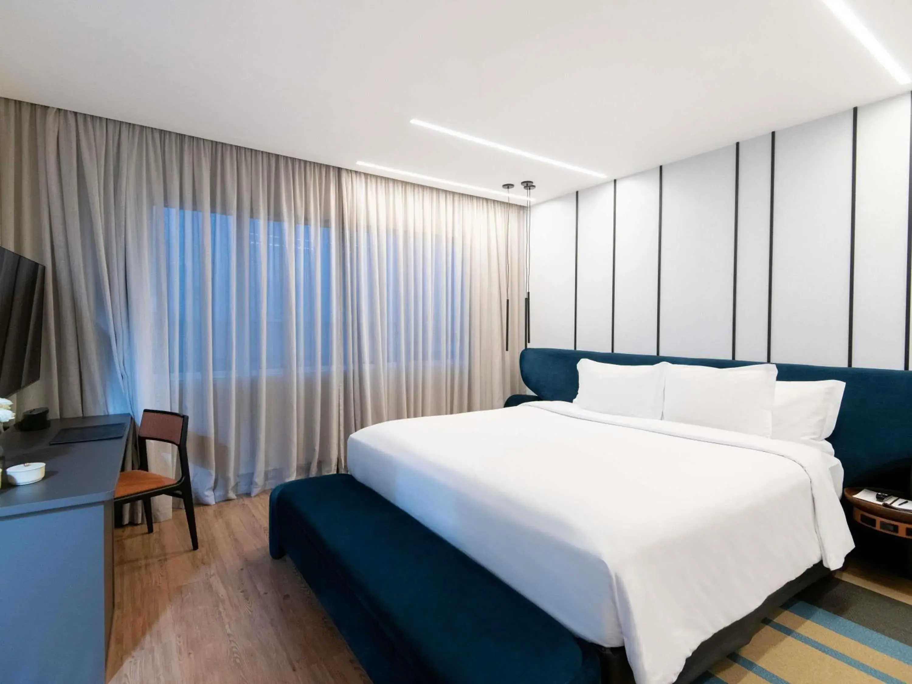 Bedroom, Bed in Pullman Sao Paulo Vila Olimpia Bedroom, Bed in Pullman Sao Paulo Vila Olimpia