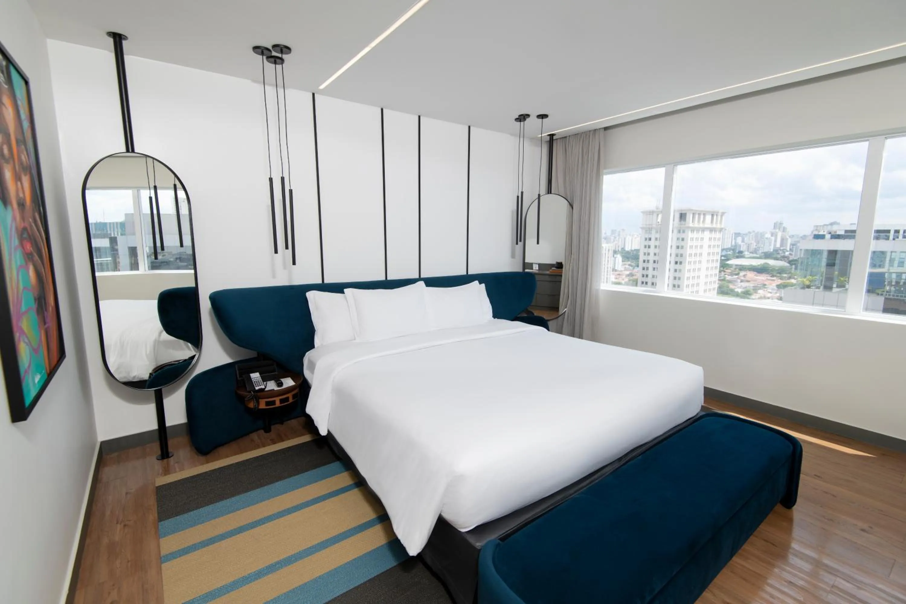 Bed in Pullman Sao Paulo Vila Olimpia