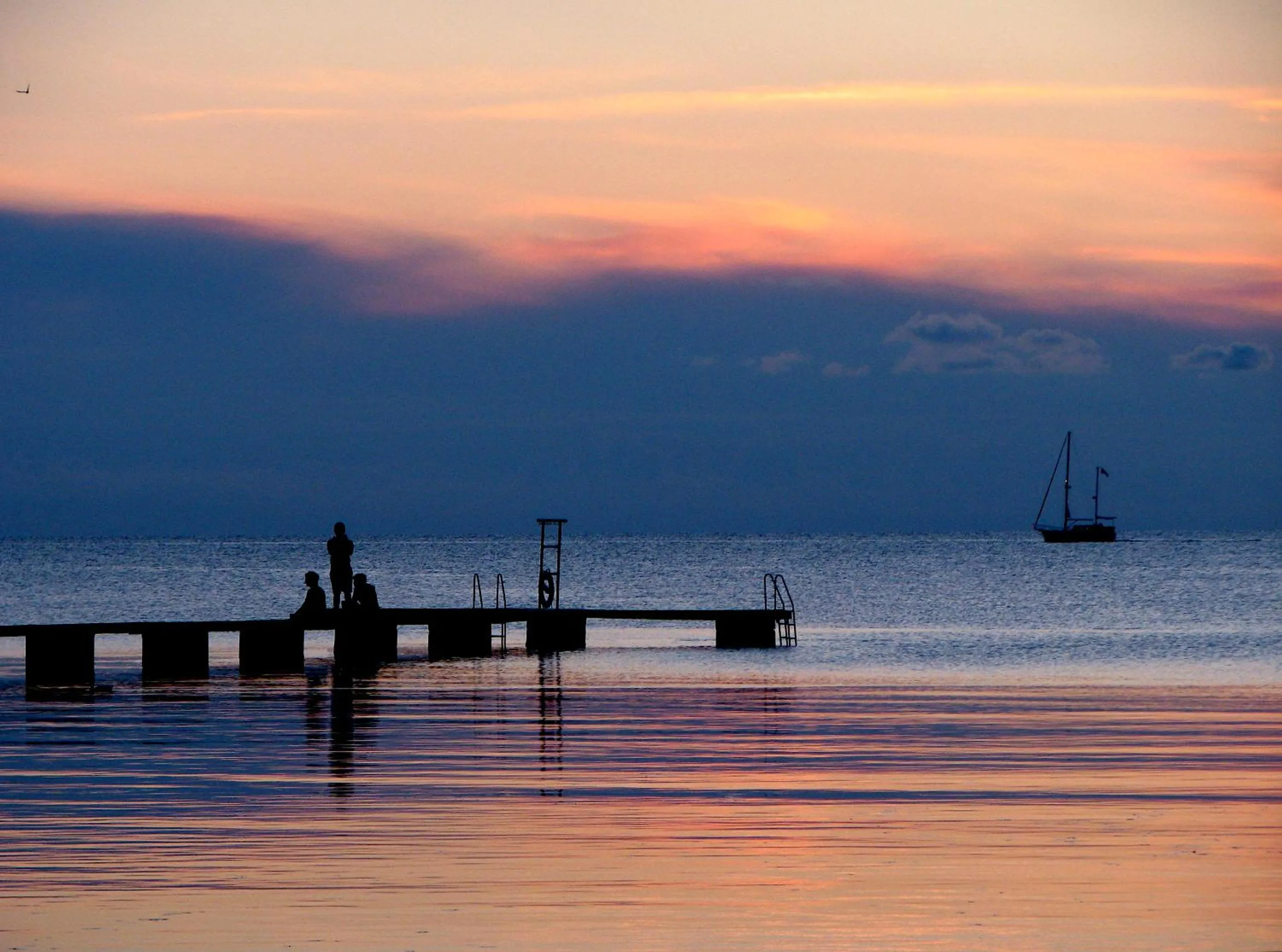 Beach in Visby Strandby