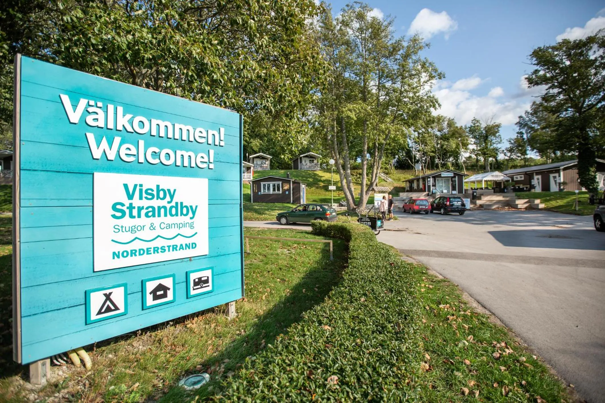 Logo/Certificate/Sign in Visby Strandby