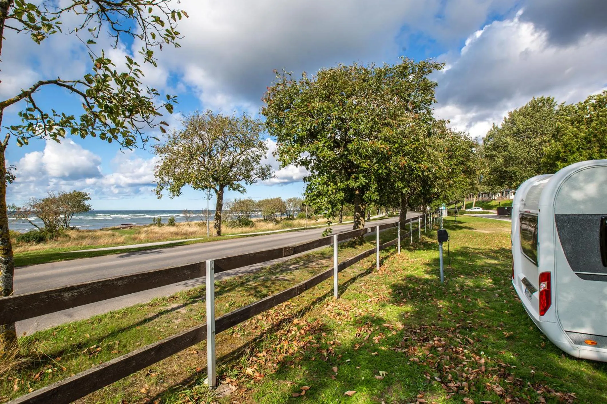 Natural landscape in Visby Strandby
