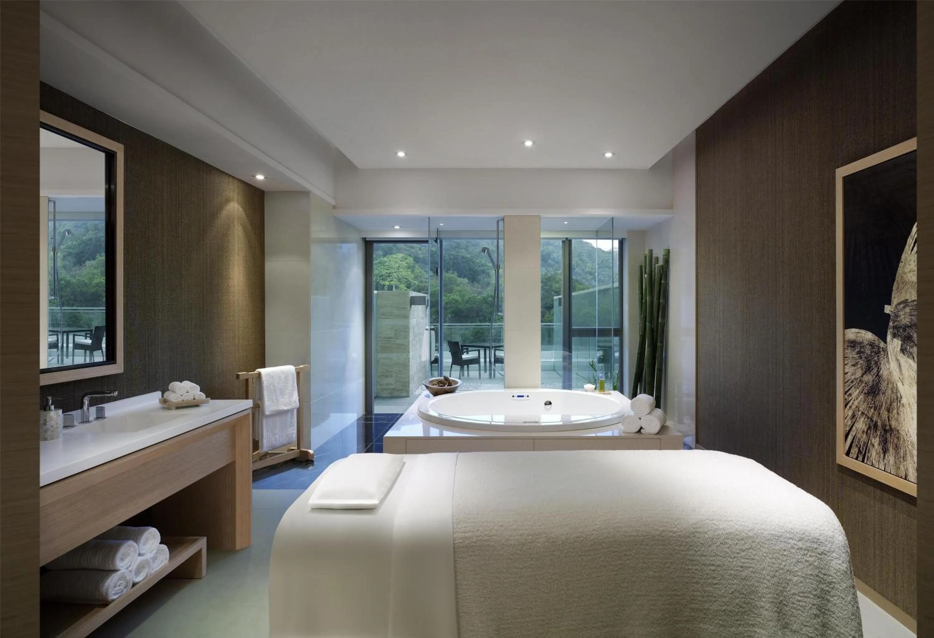 Spa and wellness centre/facilities, Bed in Hyatt Regency Hong Kong, Sha Tin