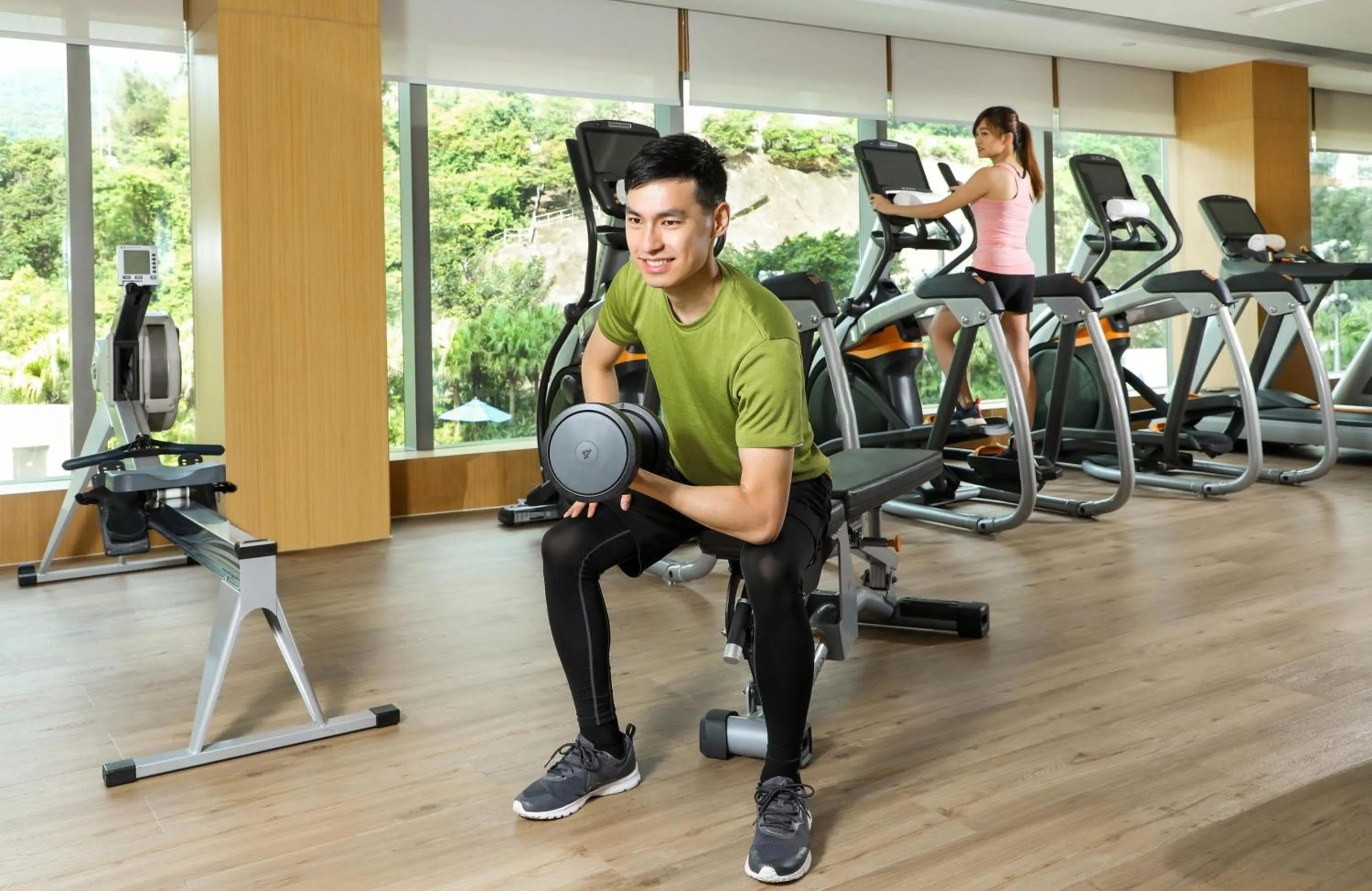 Fitness centre/facilities in Hyatt Regency Hong Kong, Sha Tin
