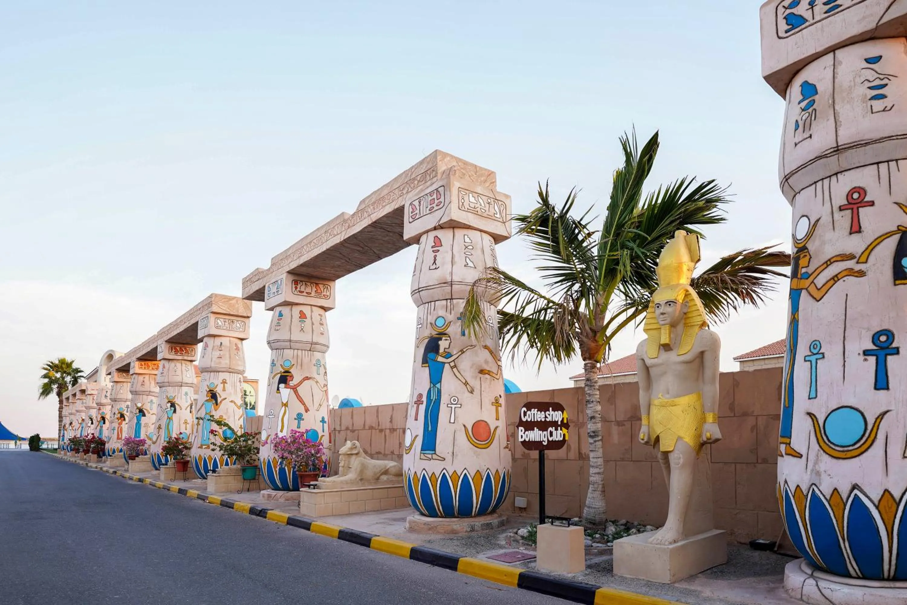 Street view in Palma Beach Resort & Spa