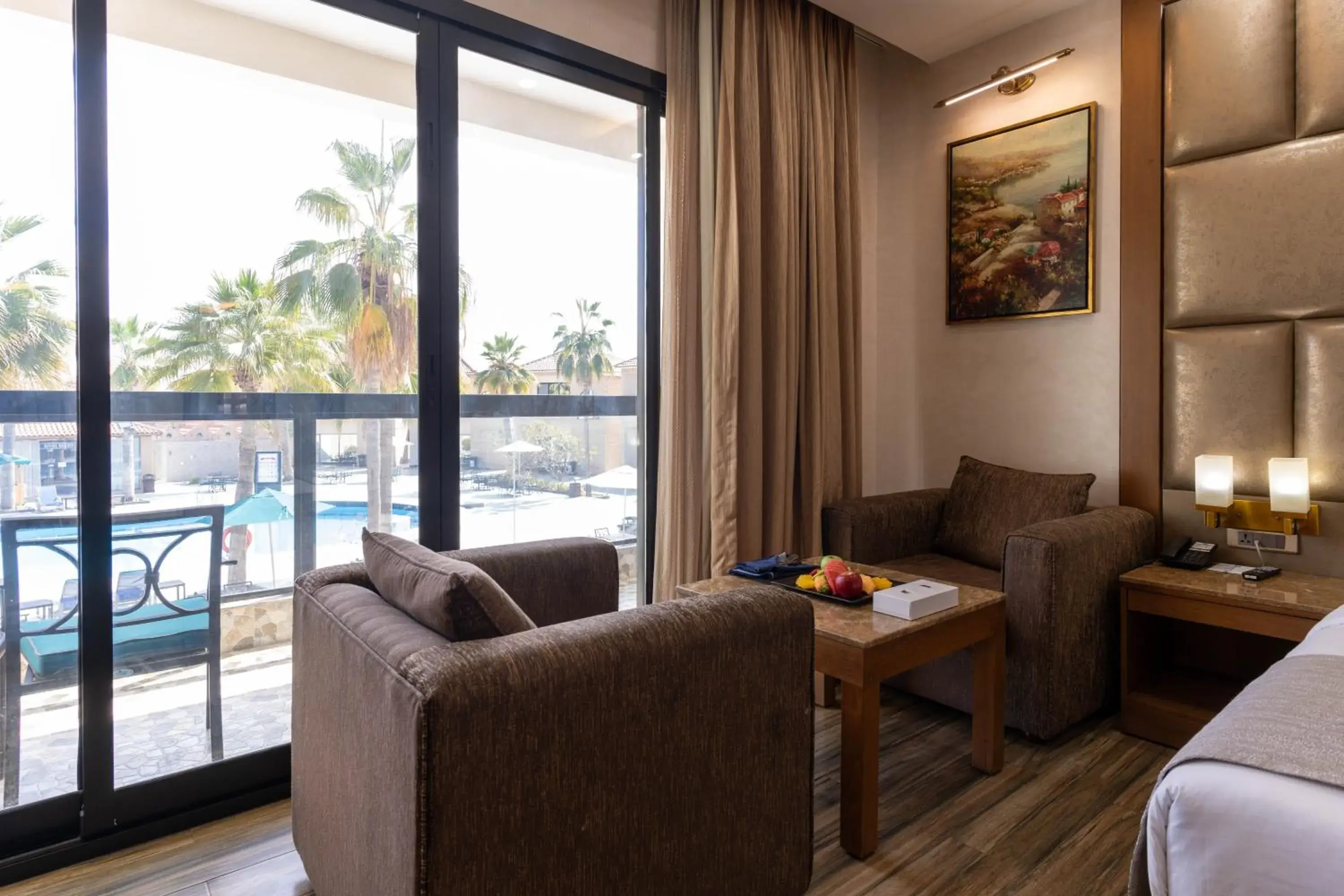 Pool view in Palma Beach Resort & Spa Pool view in Palma Beach Resort & Spa