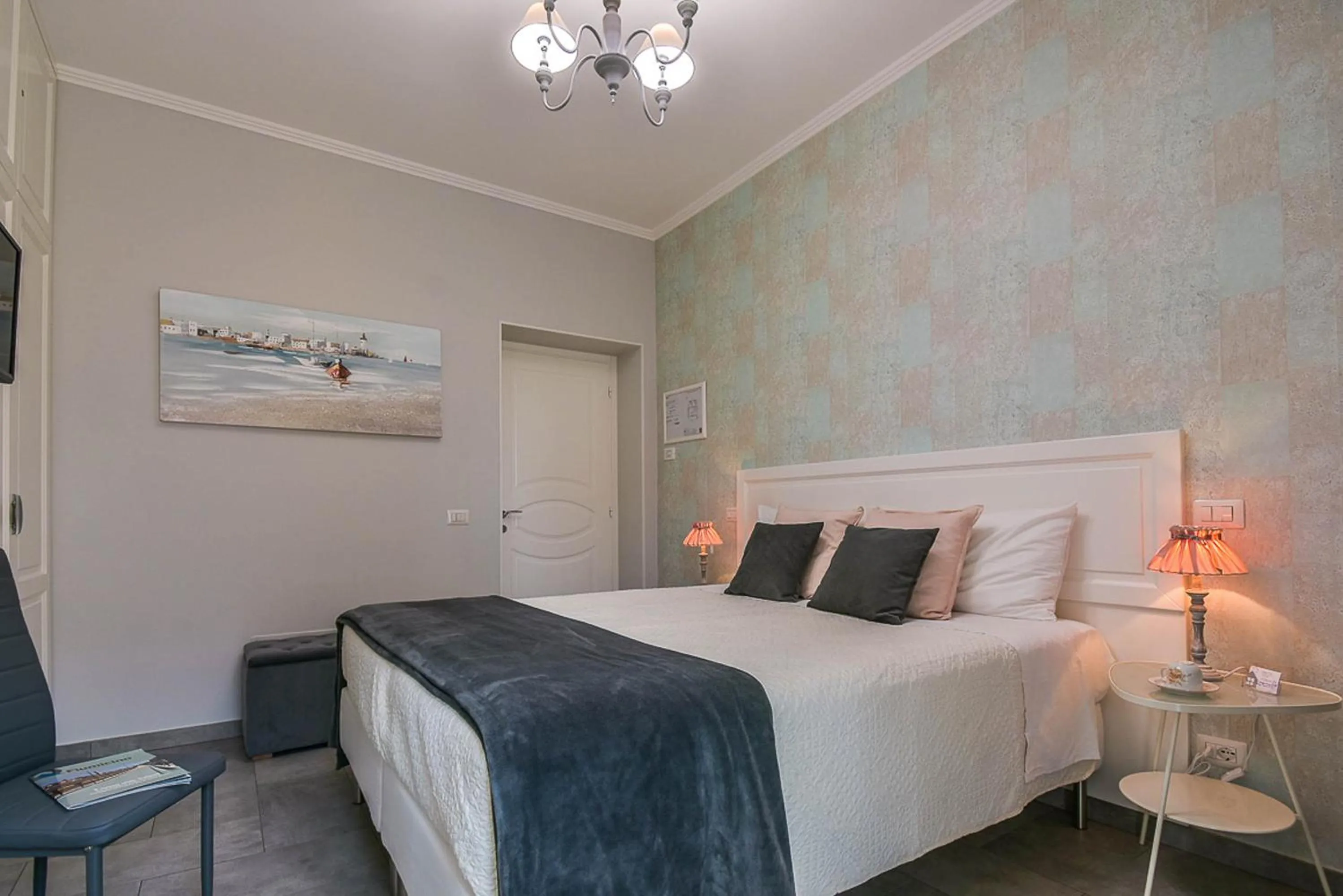 Photo of the whole room, Bed in A Casa di Titty