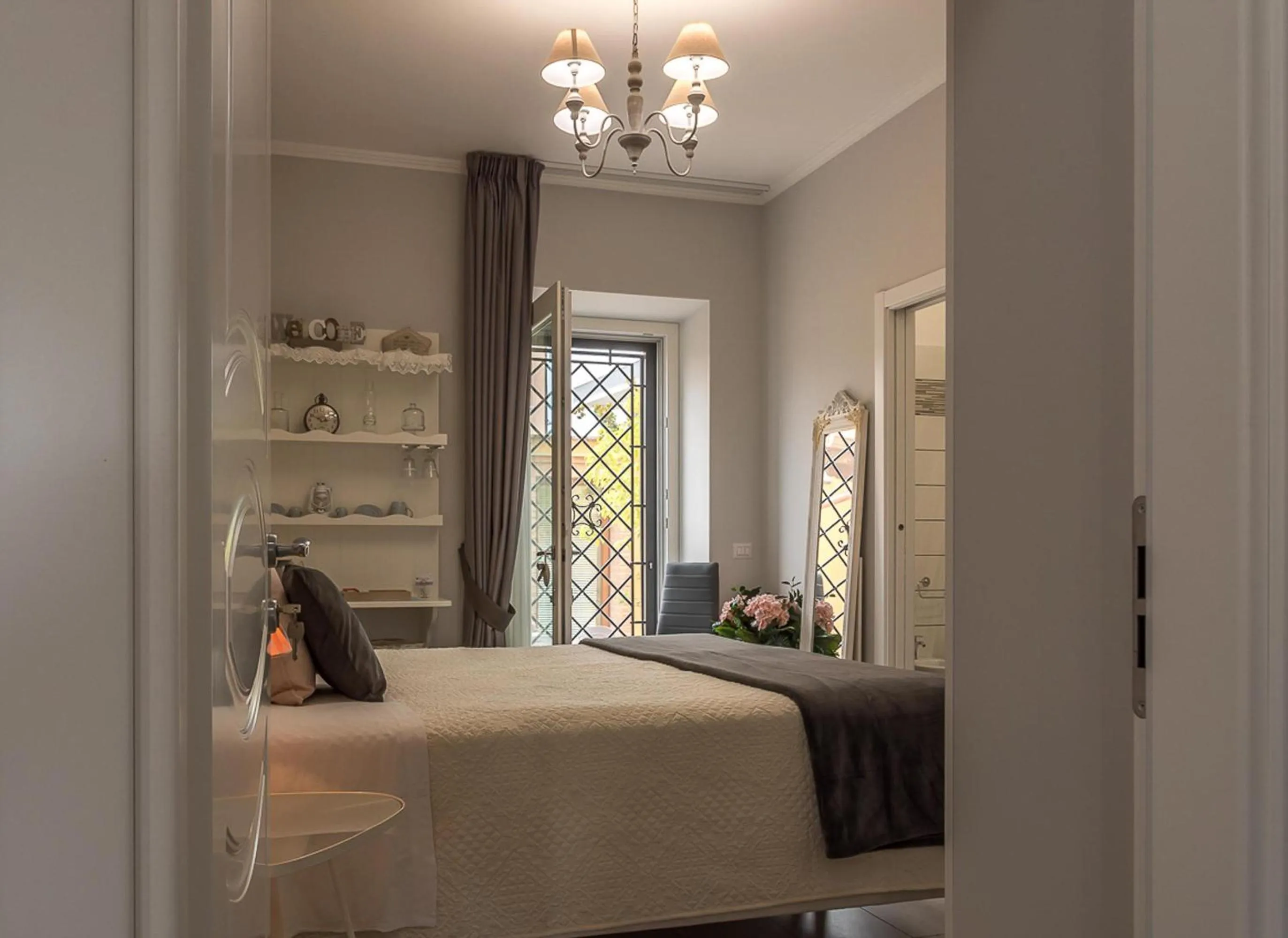 Photo of the whole room, Bed in A Casa di Titty