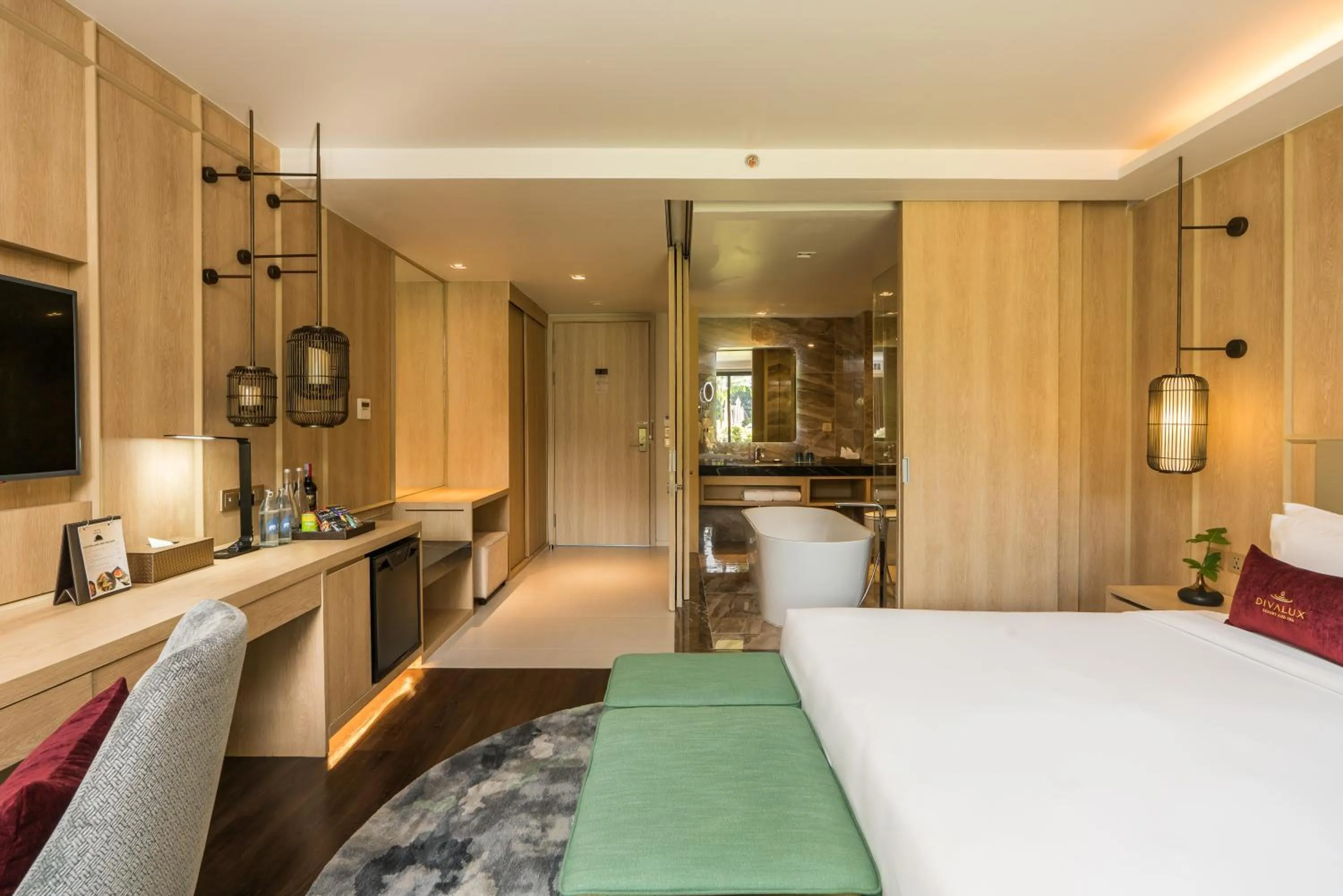 Bathroom, Bed in Divalux Resort & Spa Bangkok, Suvarnabhumi Airport-Free Shuttle