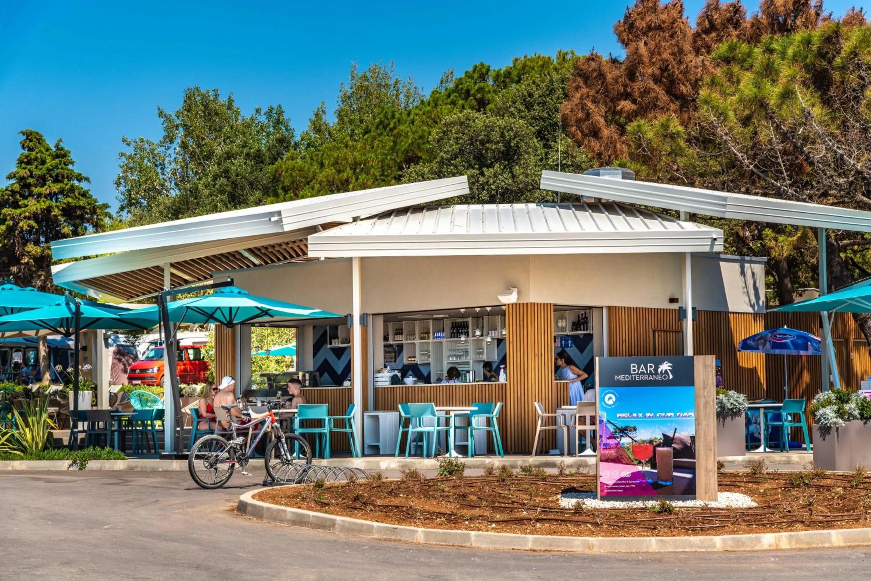 Lounge or bar in Arena Grand Kazela Camping Homes