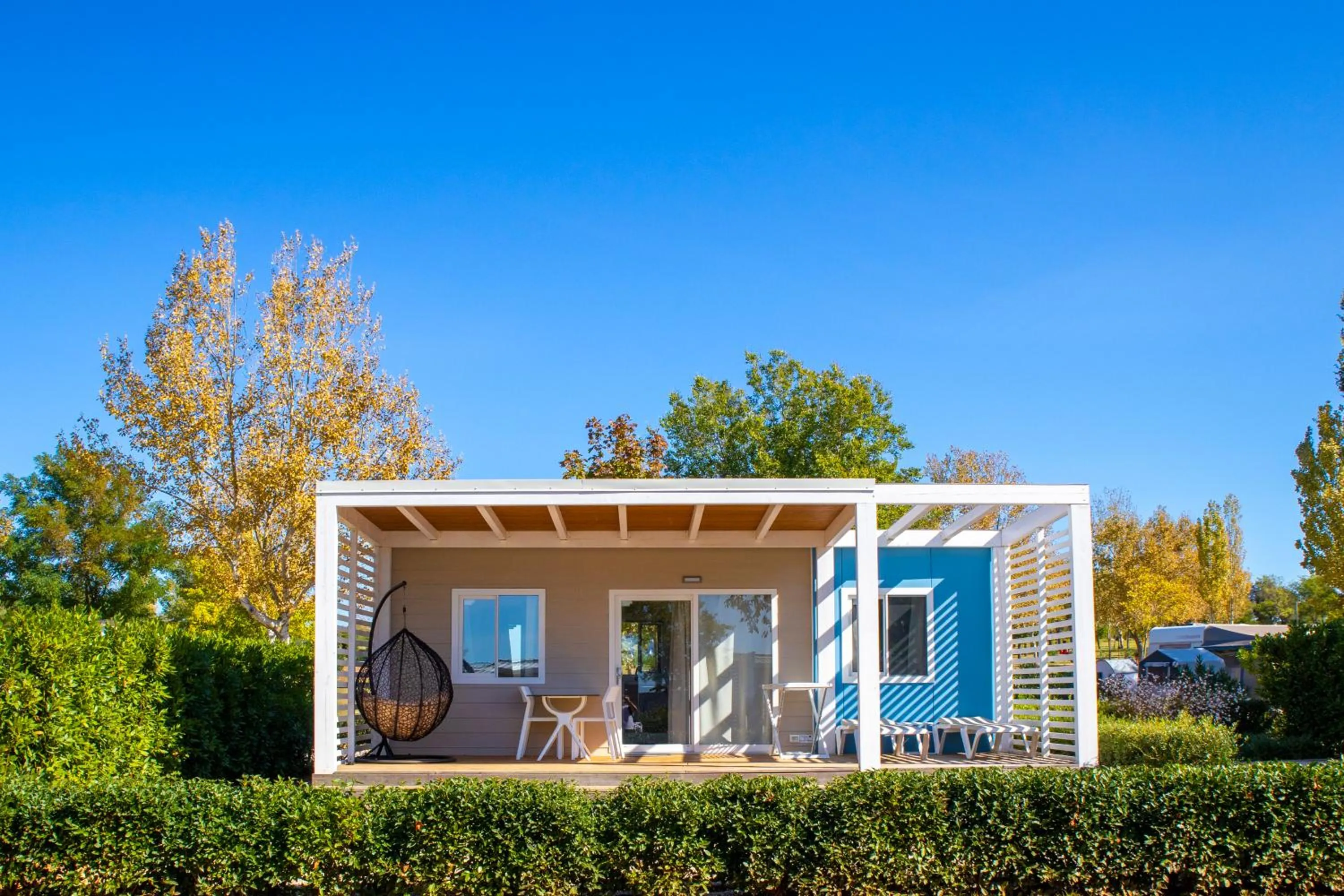 Patio in Arena Grand Kazela Camping Homes