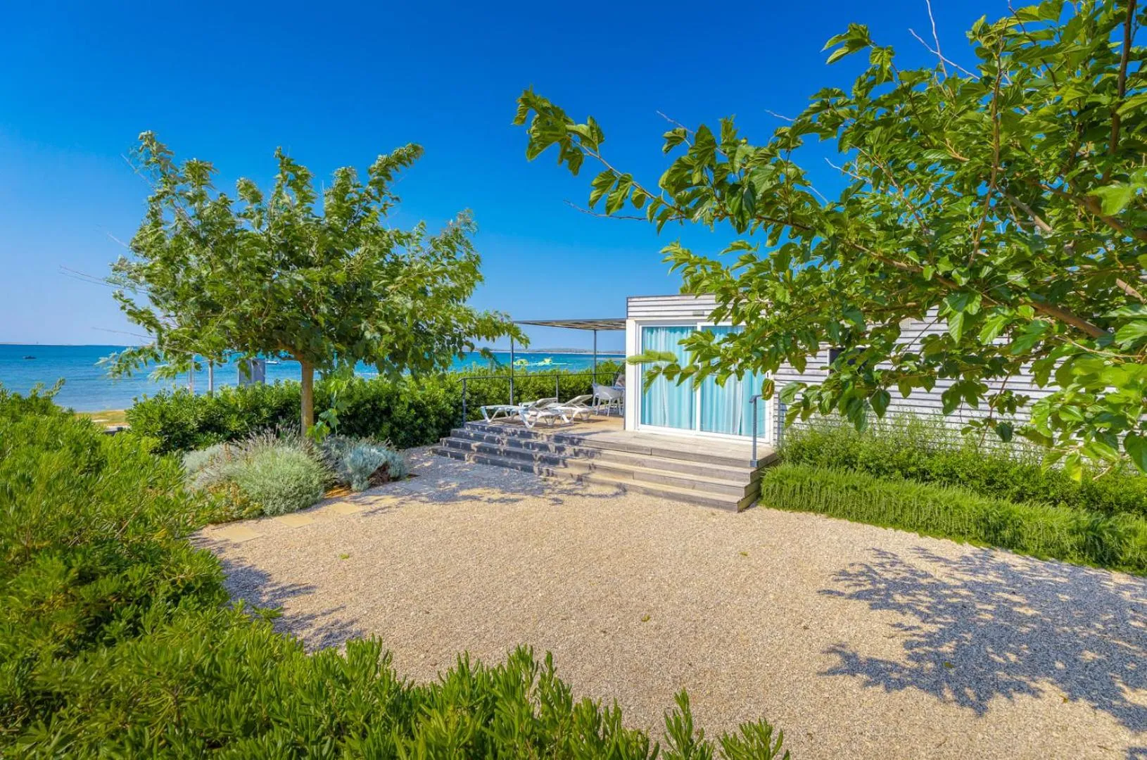 Sea view in Arena Grand Kazela Camping Homes