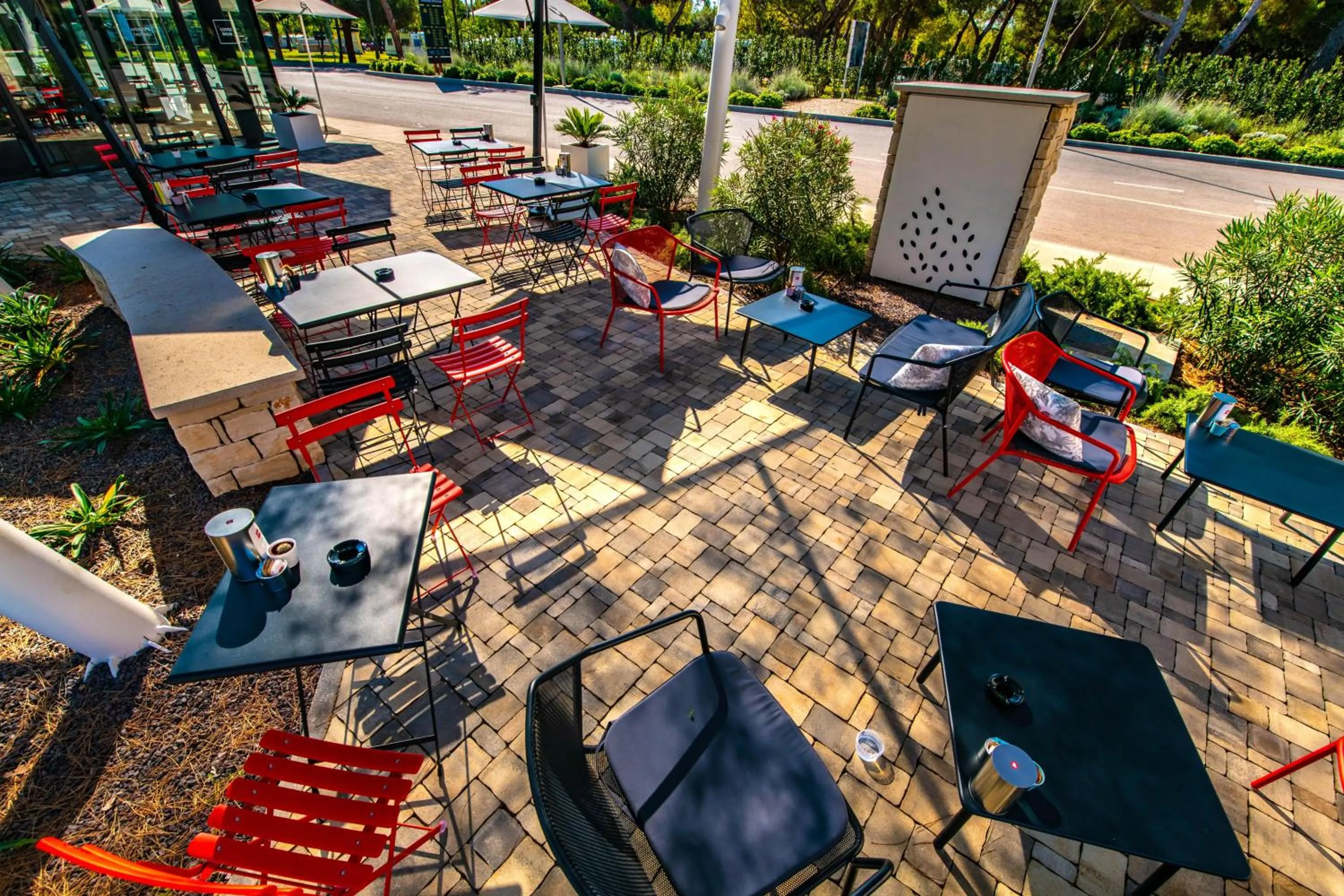 Lounge or bar in Arena Grand Kazela Camping Homes