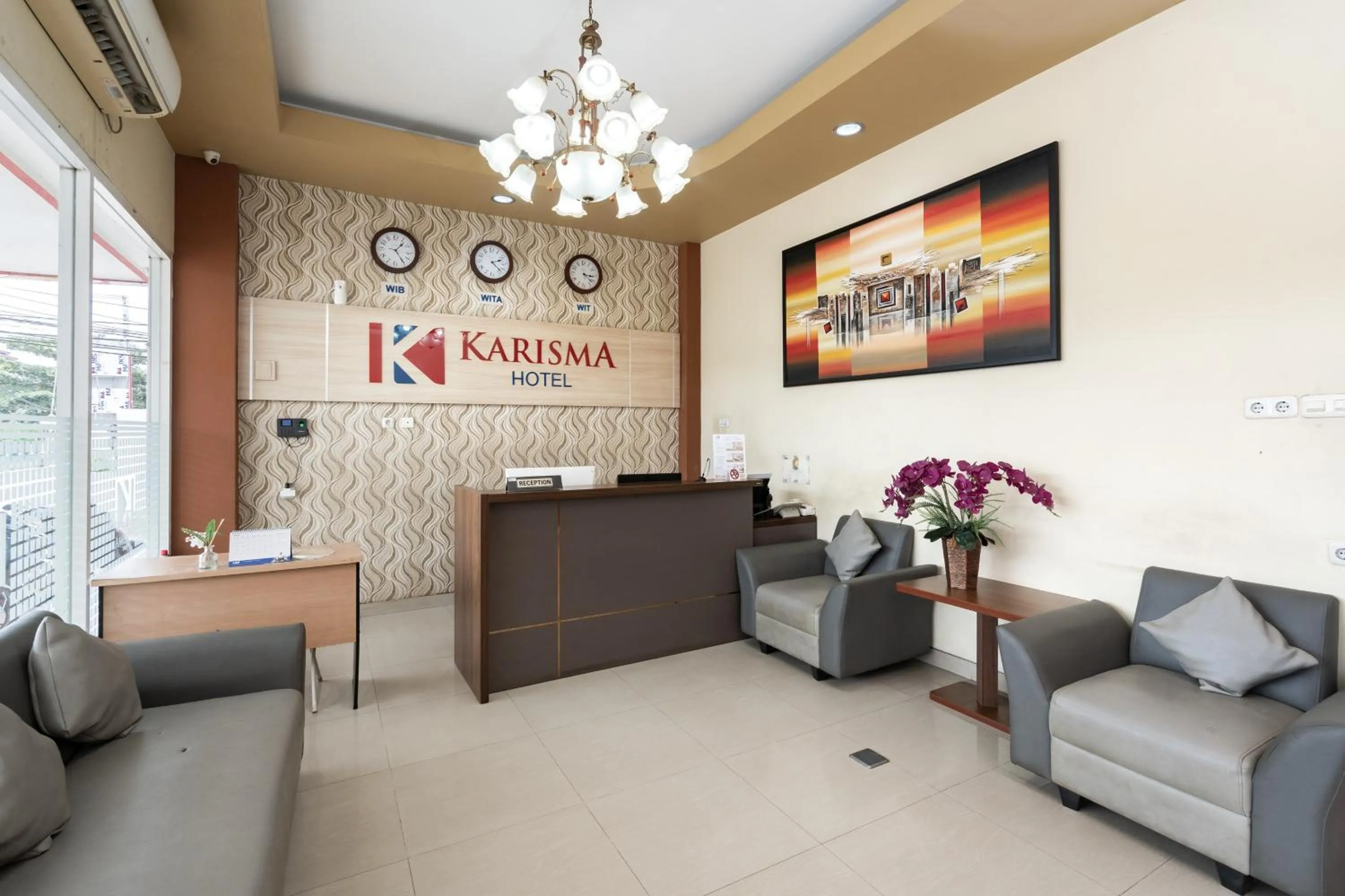 Lobby or reception in RedDoorz near Islamic Center Samarinda