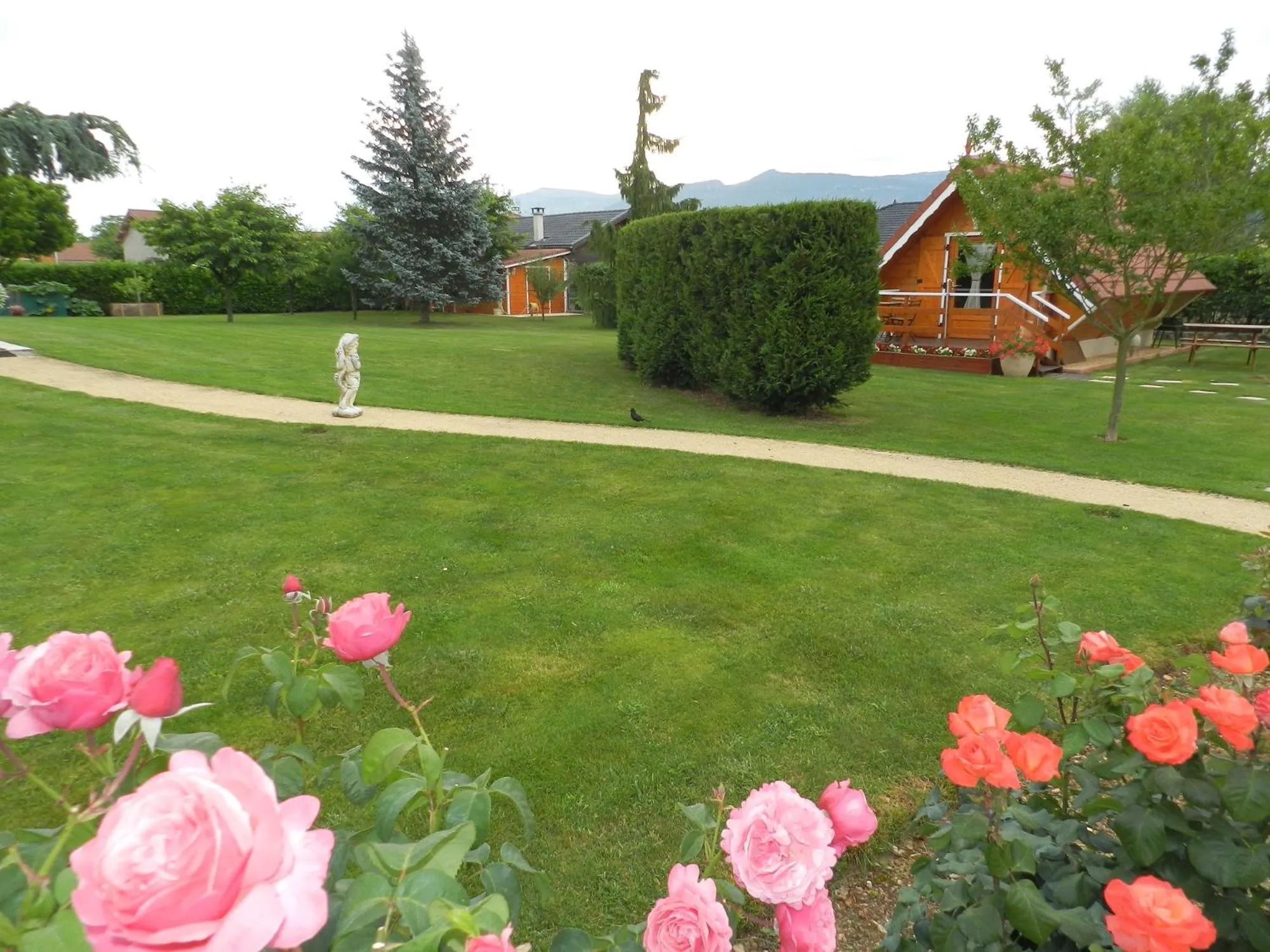 Garden in Gîte et Chambre D'hôte