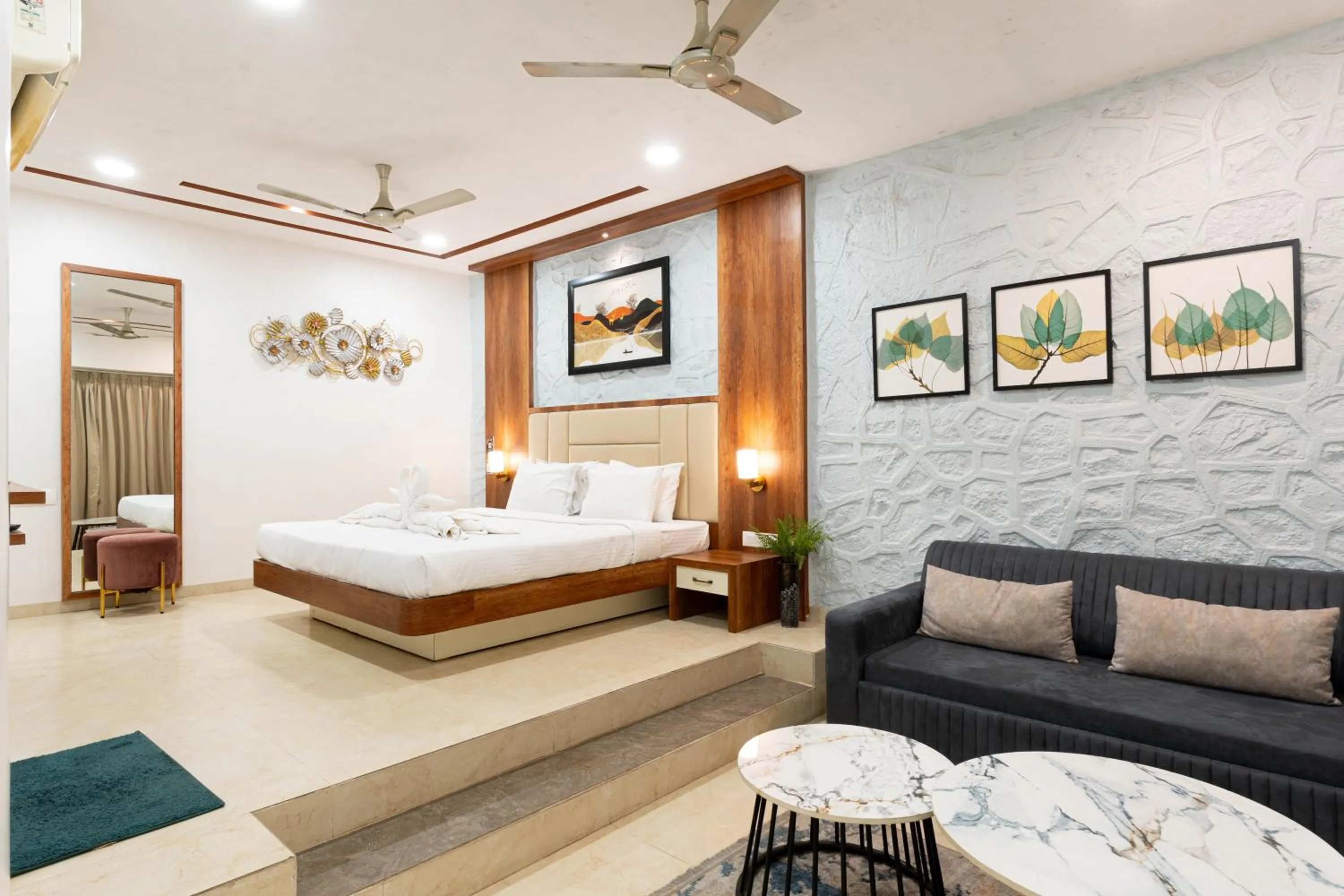 Bed in Visava Amusement Park & Resort Navi Mumbai