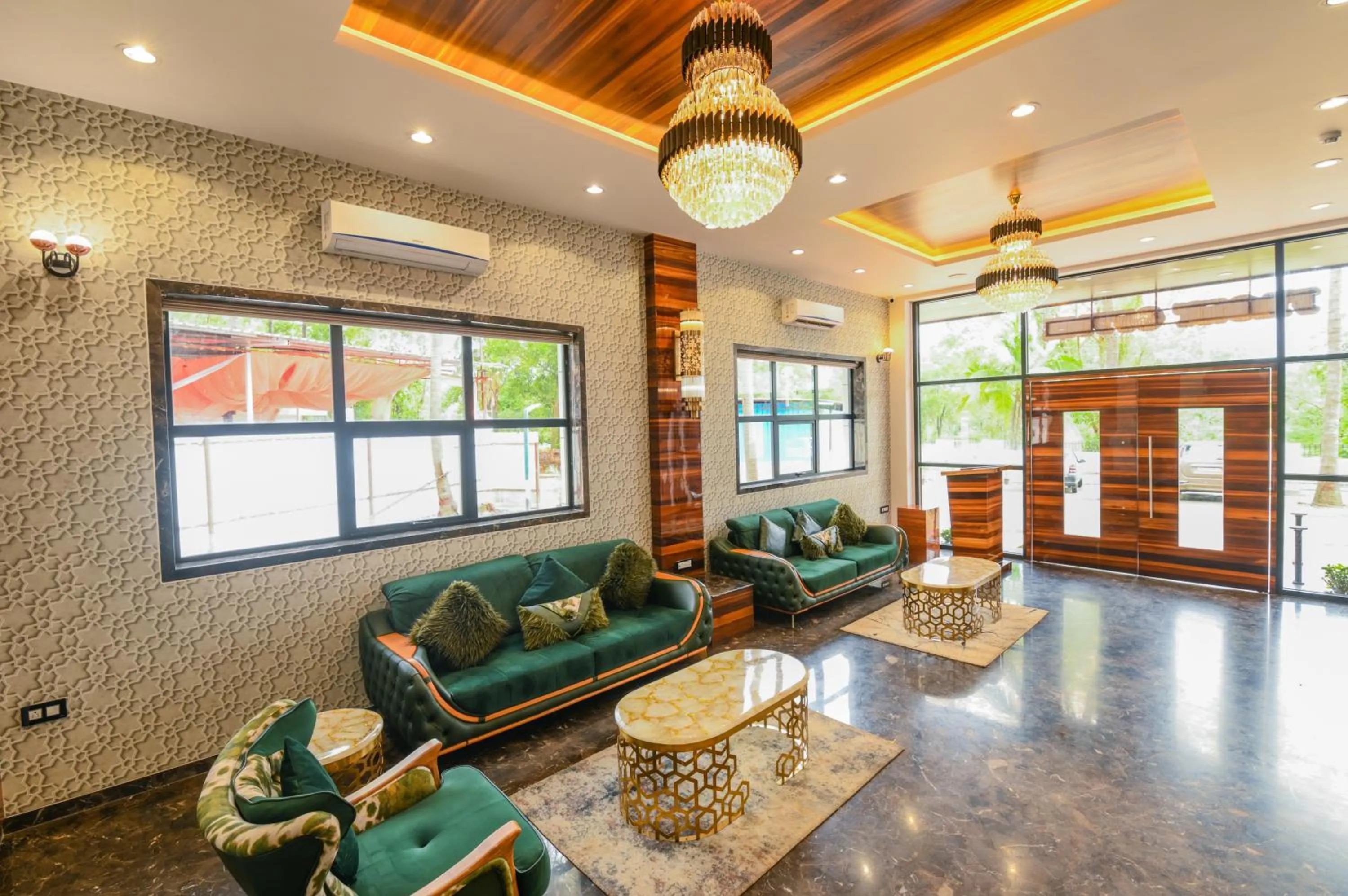 Lobby or reception in Visava Amusement Park & Resort Navi Mumbai