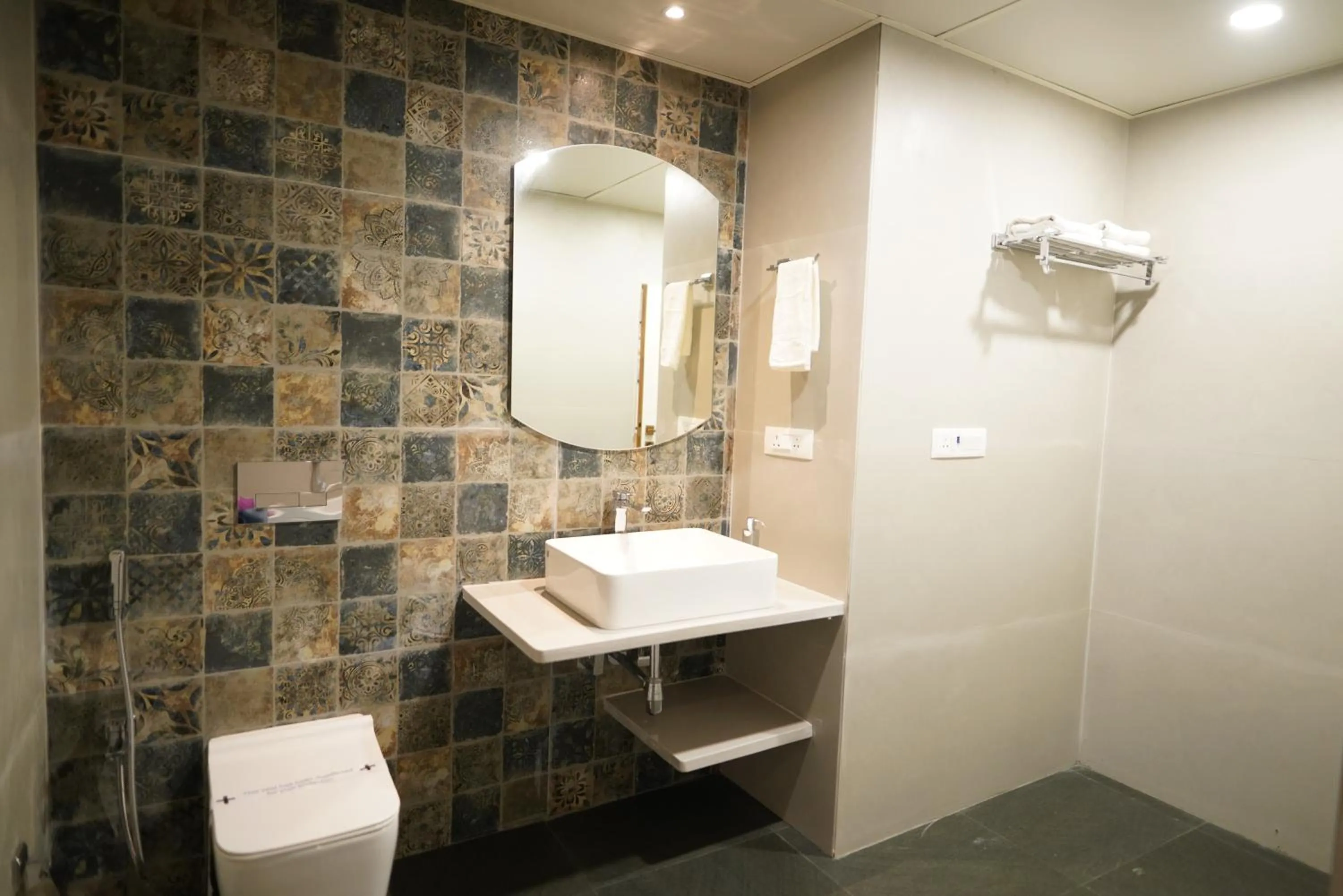 Bathroom in Visava Amusement Park & Resort Navi Mumbai